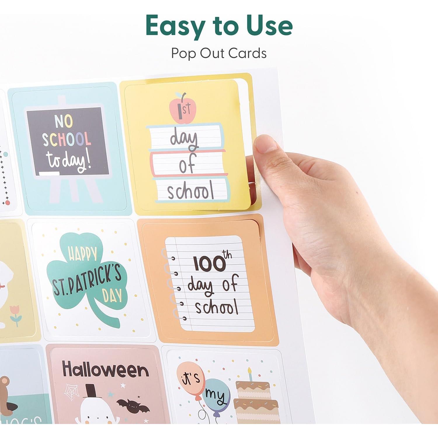 Gráfico de Pared Interactivo Peanutshell 96x96 cm Multicolor