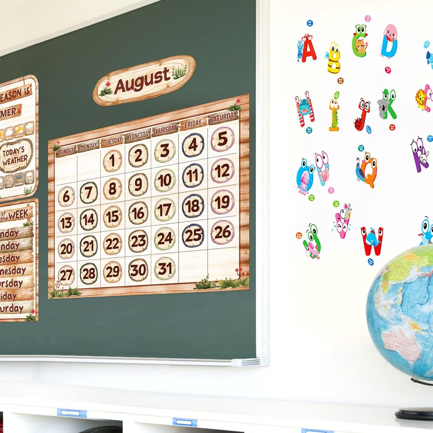 Conjunto de Tablero de Anuncios de Calendario Fancy Land 97 Pzs