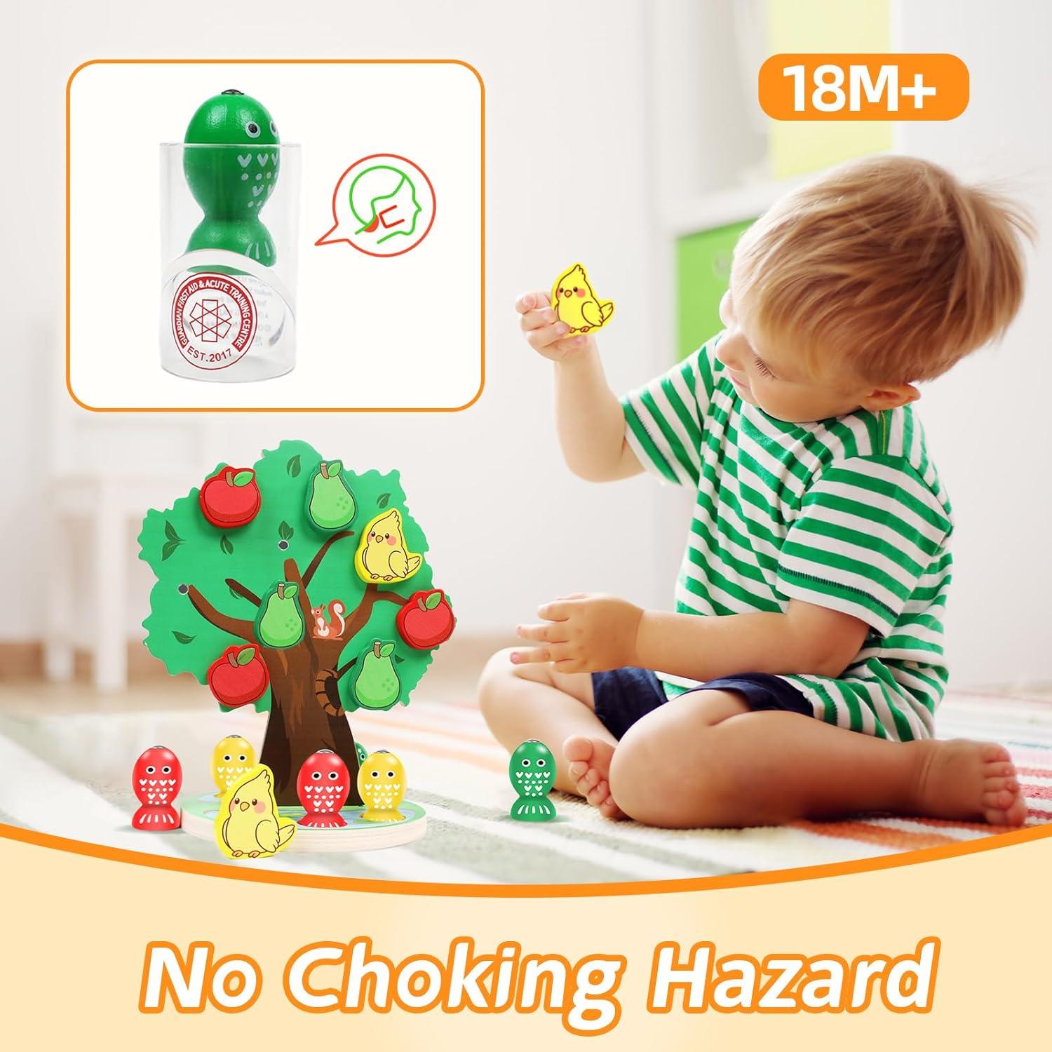 Juguetes Montessori MTTIERY de Madera para Niños 3-5 Años