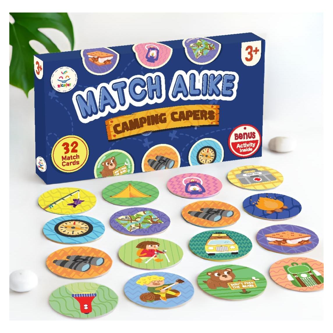 Juego de Memoria Zicster para Niños 3-10 Años - Actividades Educativas