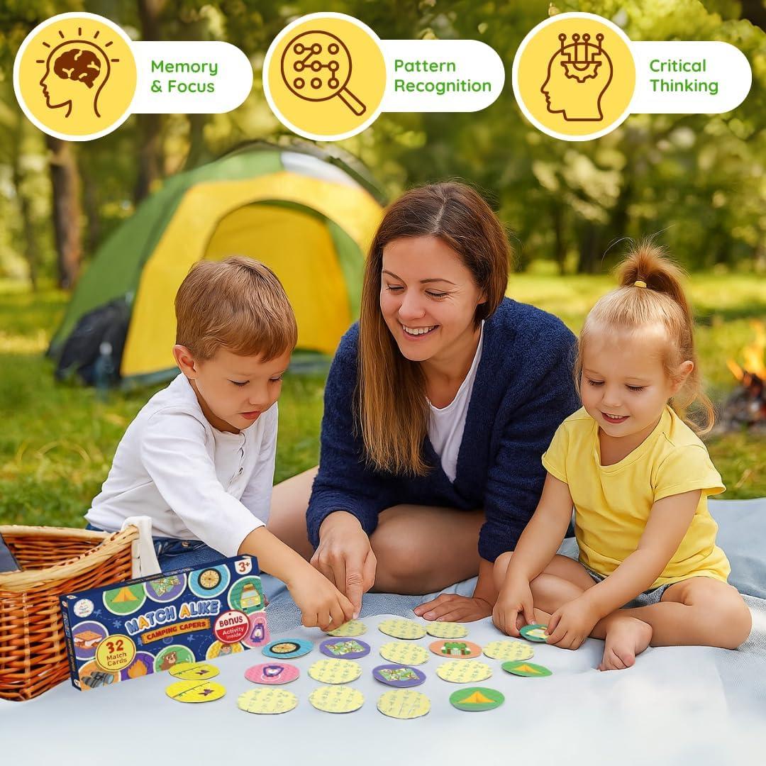 Juego de Memoria Zicster para Niños 3-10 Años - Actividades Educativas