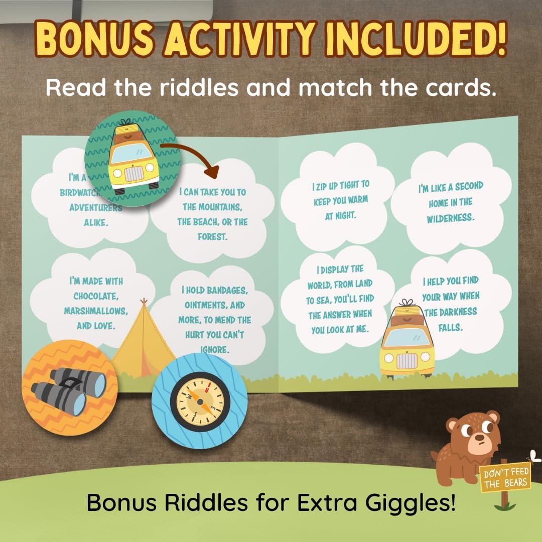 Juego de Memoria Zicster para Niños 3-10 Años - Actividades Educativas