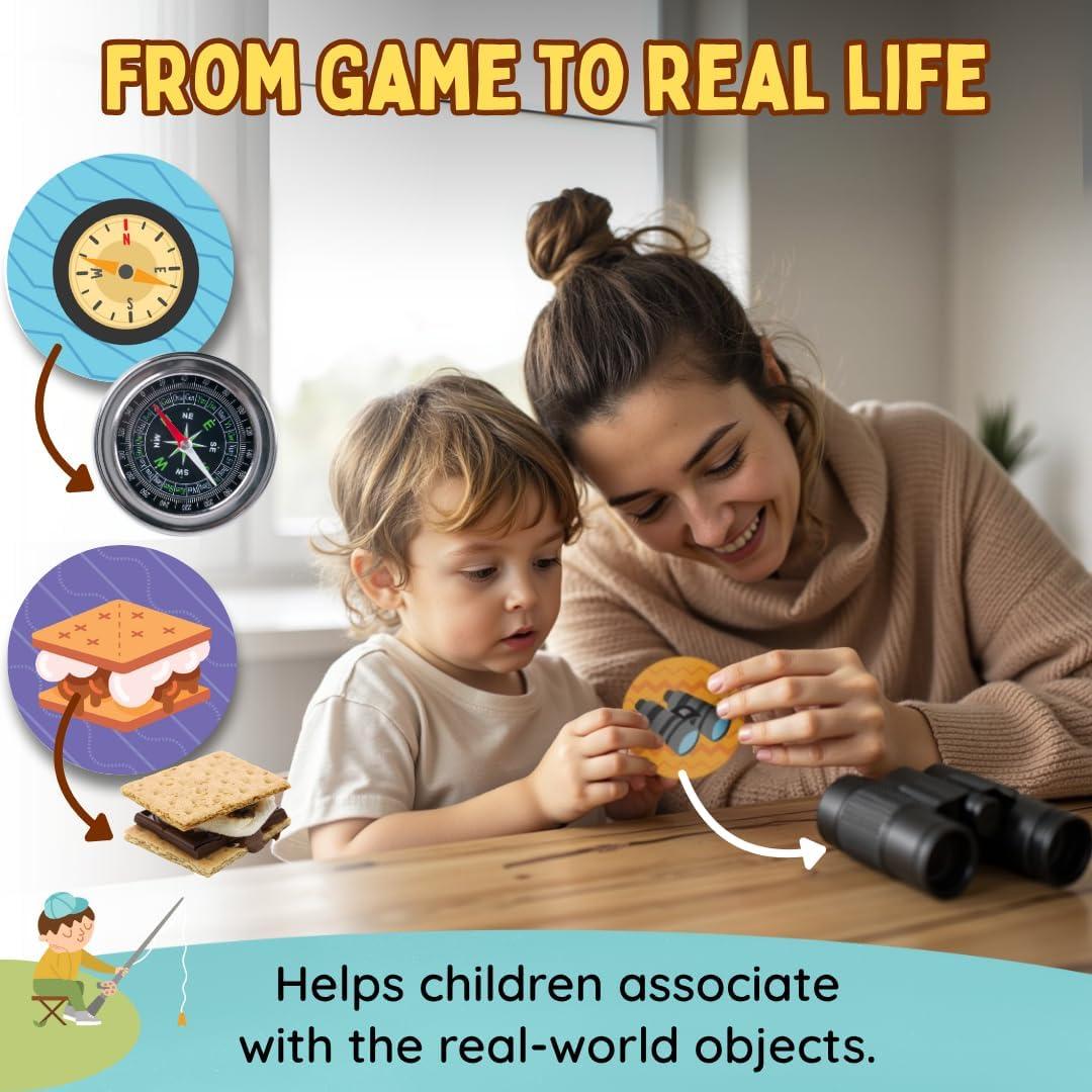 Juego de Memoria Zicster para Niños 3-10 Años - Actividades Educativas