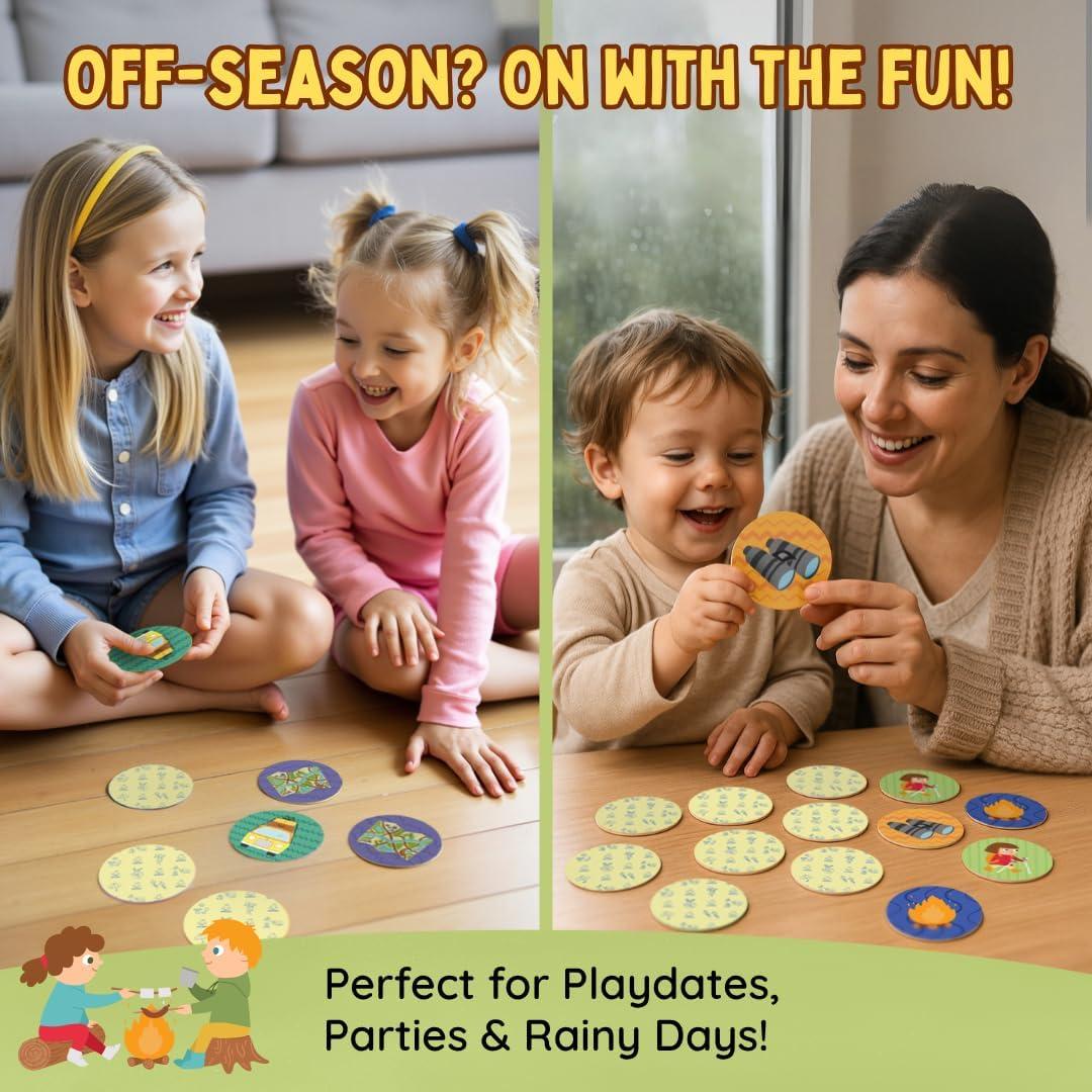 Juego de Memoria Zicster para Niños 3-10 Años - Actividades Educativas