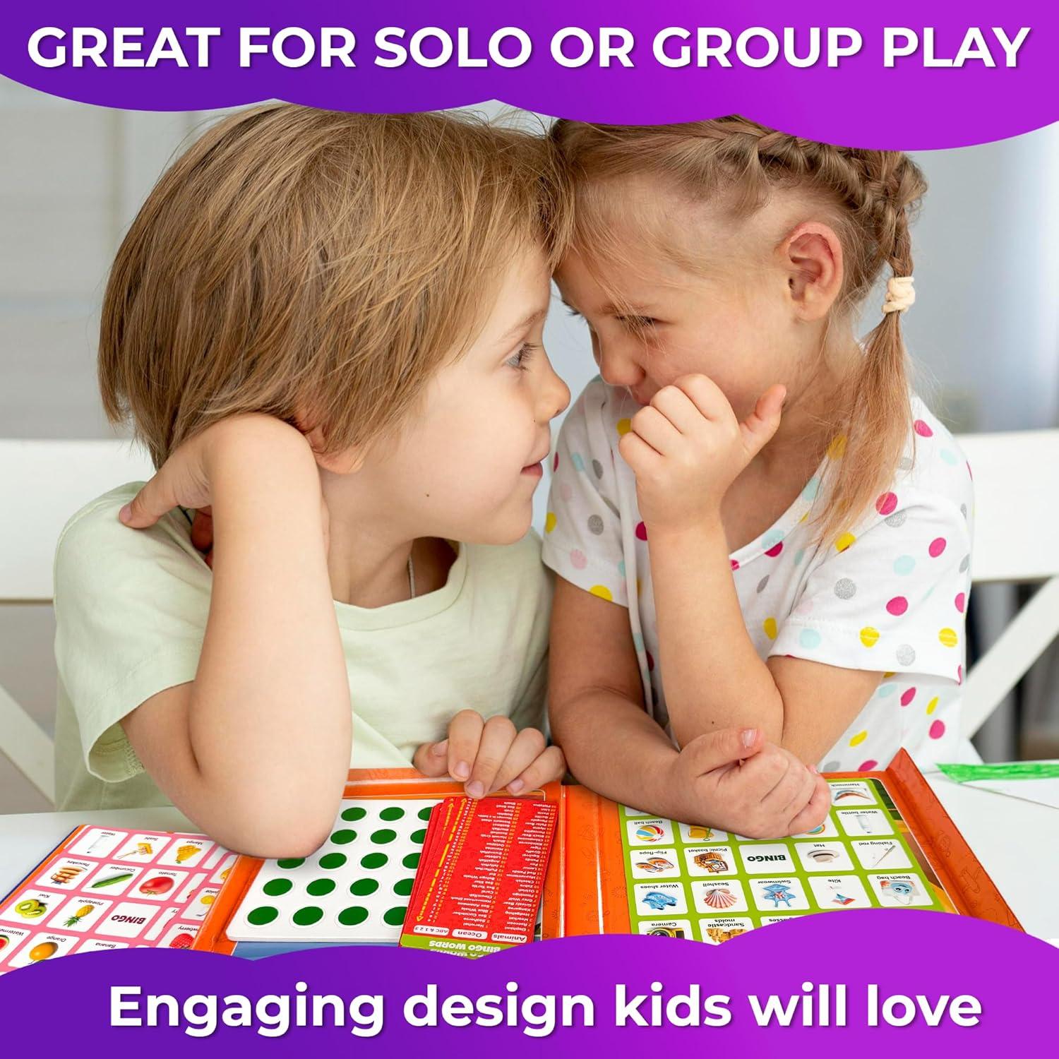 Juego de Bingo Magnético QUOKKA para Niños 3 a 8 Años