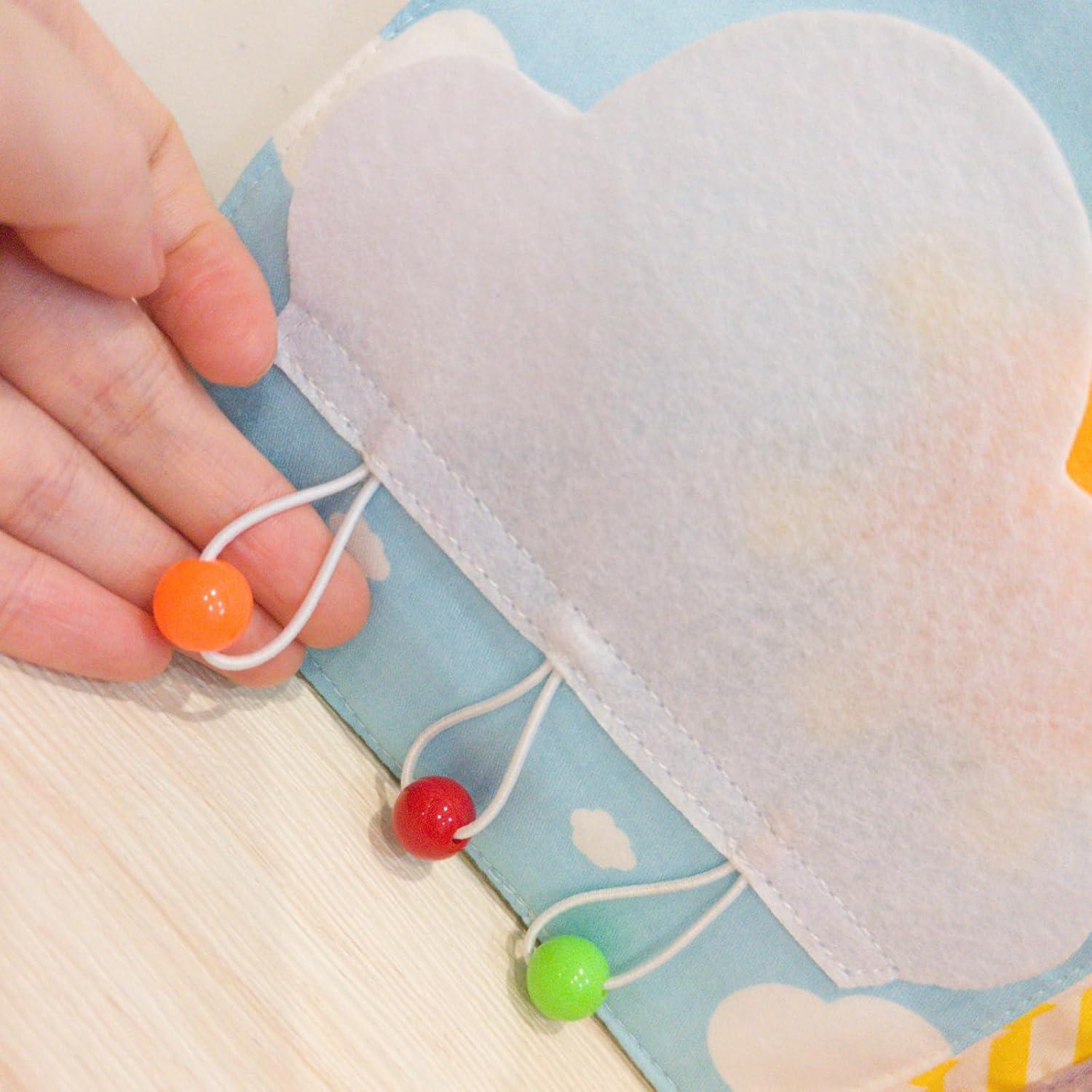 Libro de Tela Silencioso Montessori ZHIZHI para Niños 3-6 Años