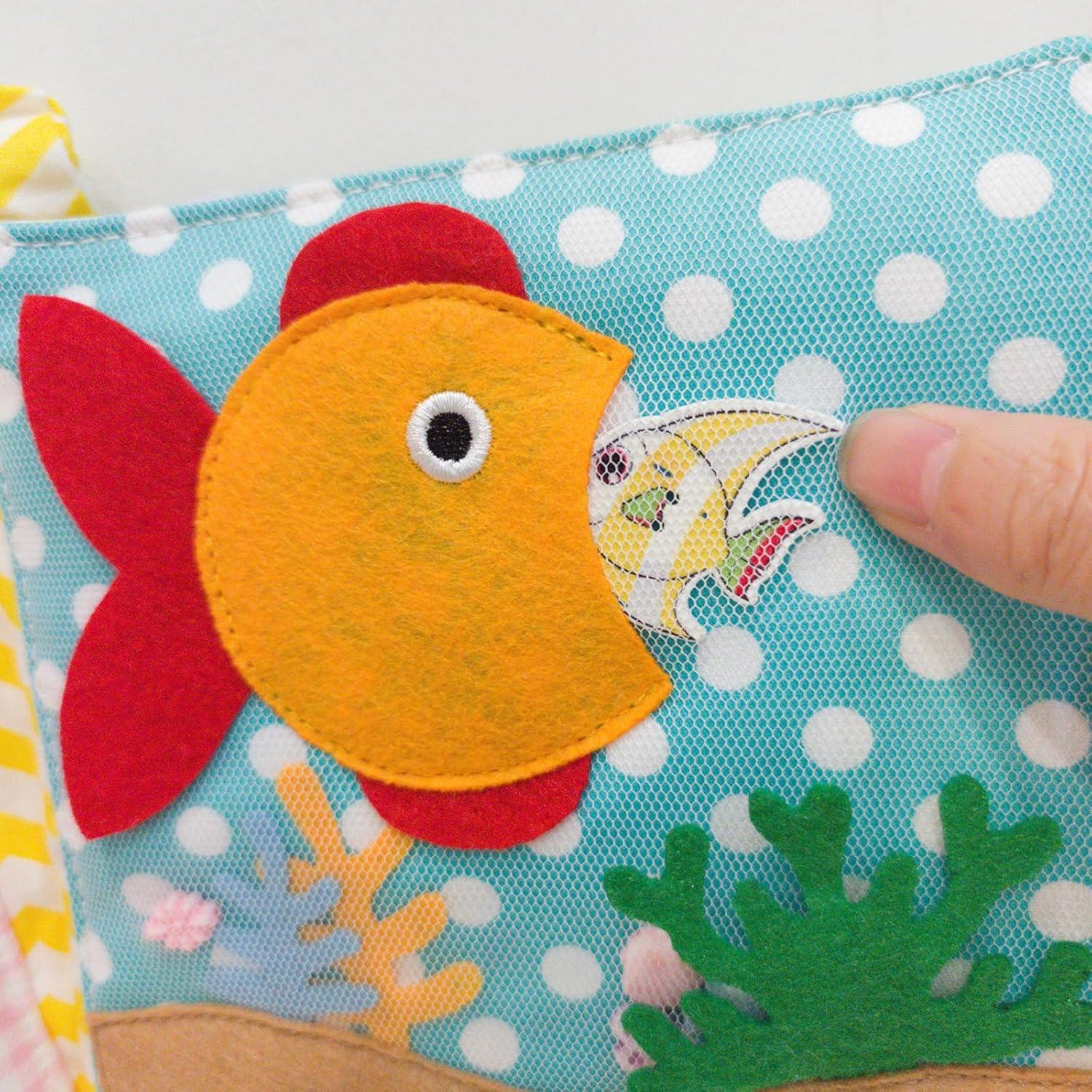 Libro de Tela Silencioso Montessori ZHIZHI para Niños 3-6 Años