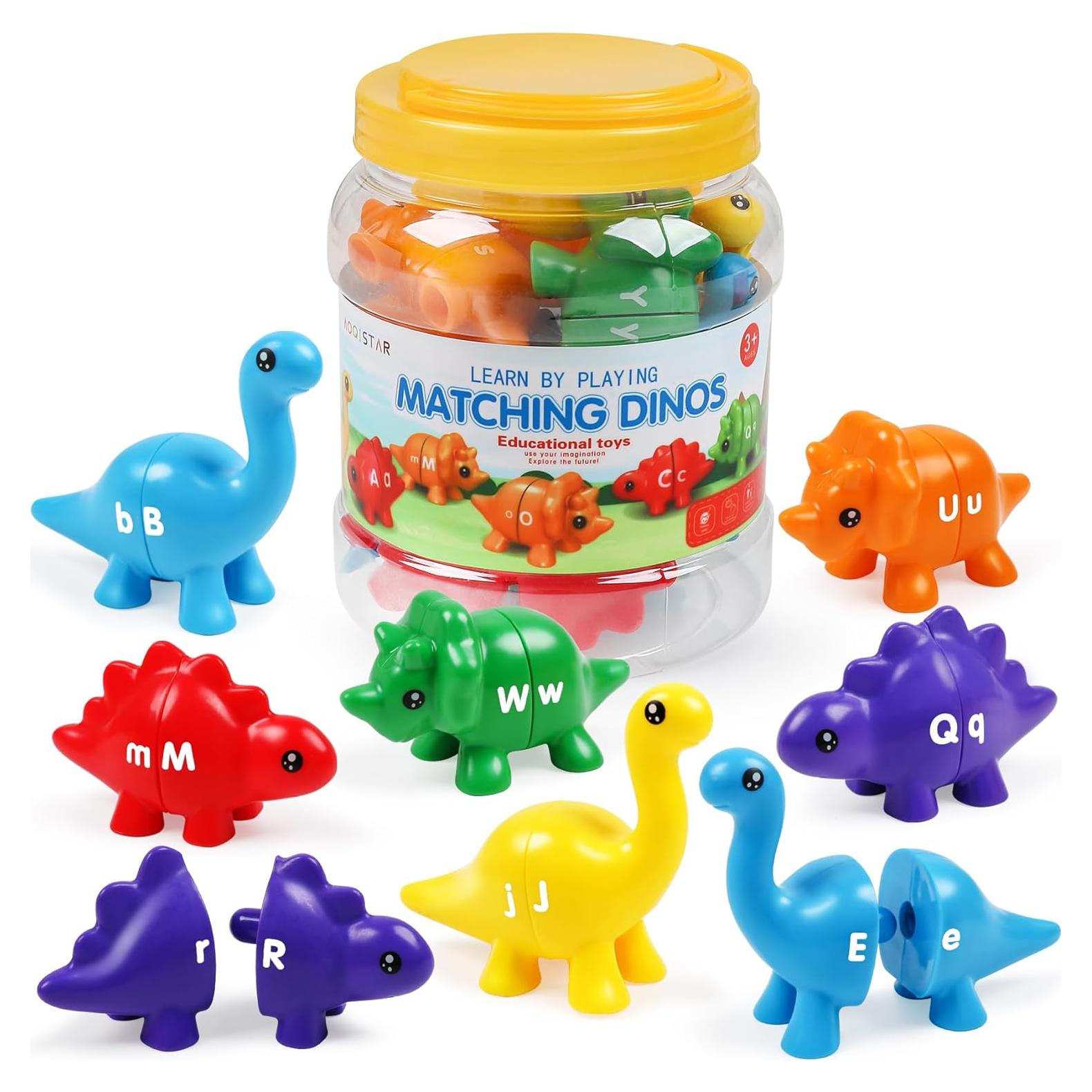 Juguete de Aprendizaje Dinosaurios GKD ABC 13 Piezas 18+ Meses