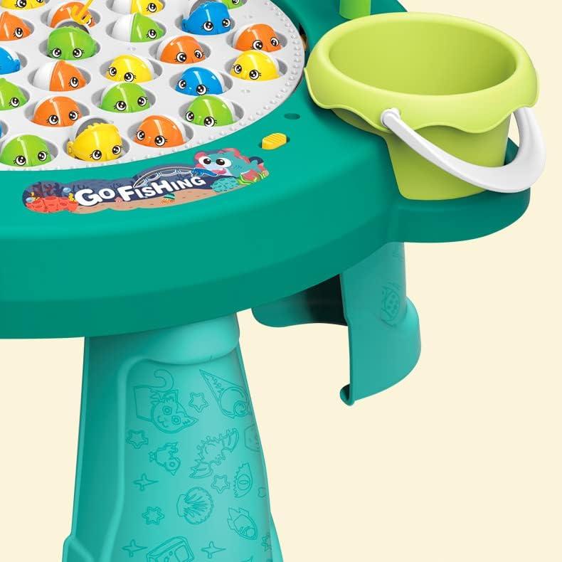 Juego de Pesca Interactivo Pairez Toys con 45 Peces y 4 Cañas