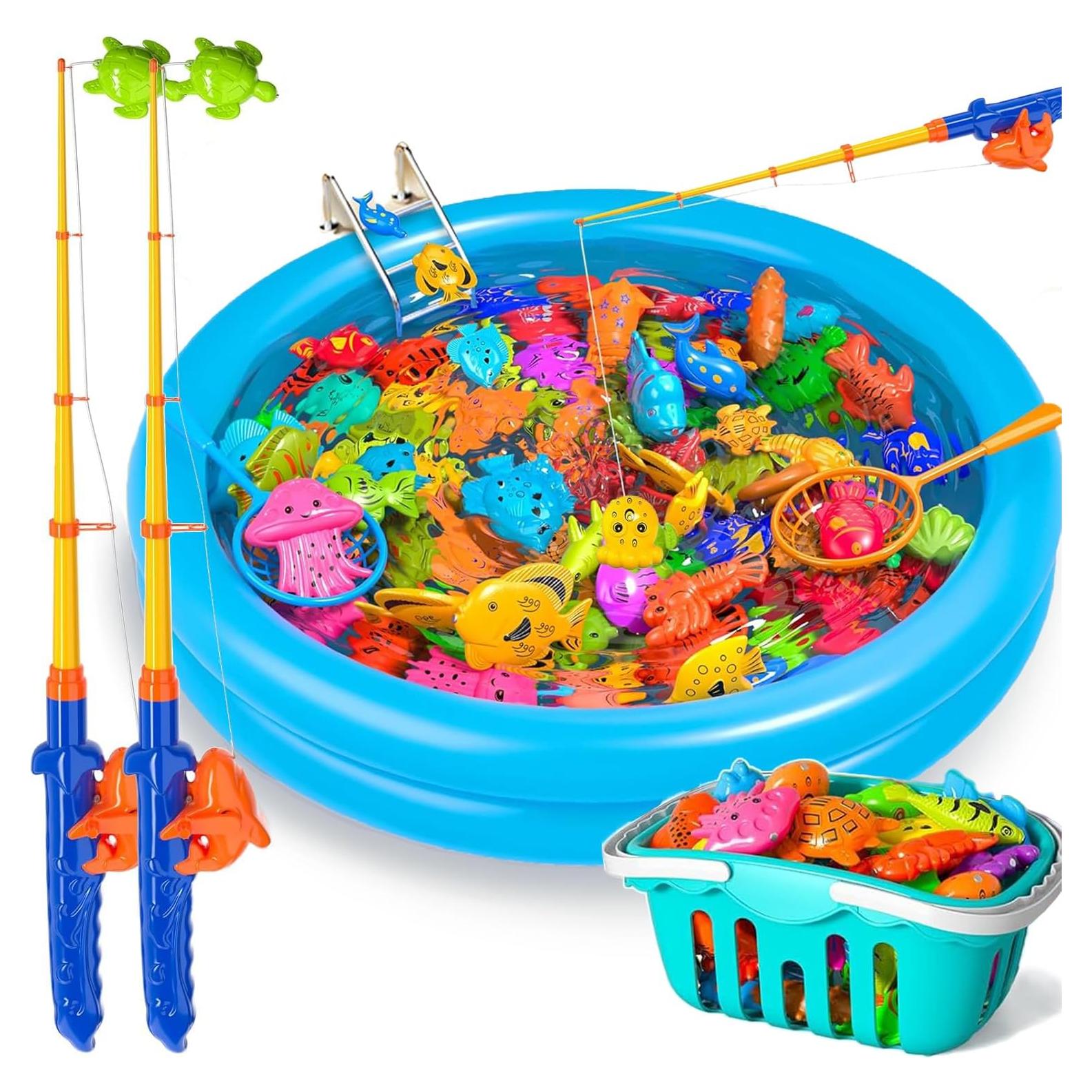 Juego de Pesca Magnético Doloowee para Niños 3-6 Años