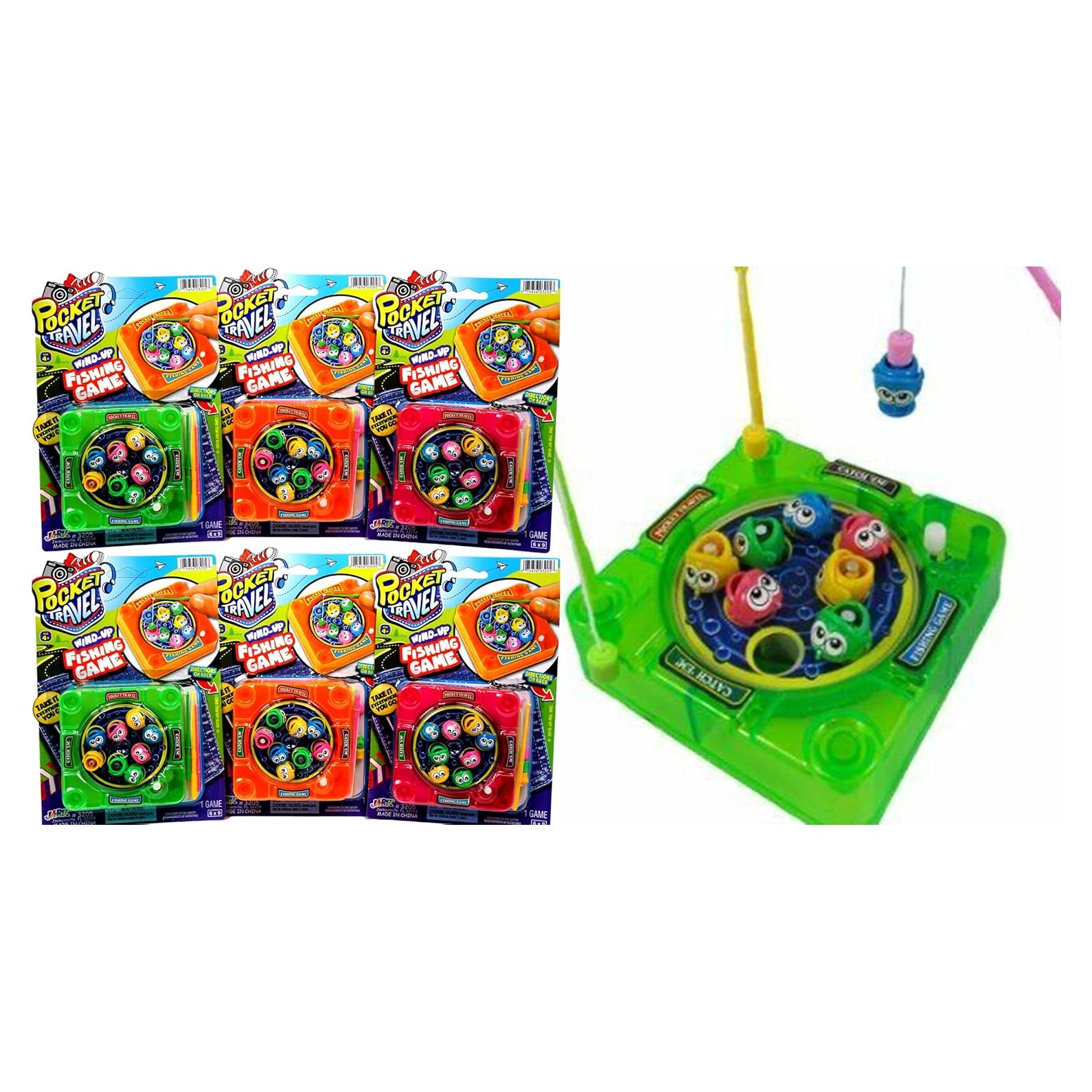 Juego de Pesca Magnético de Viaje JA-RU - 6 Juguetes Educativos