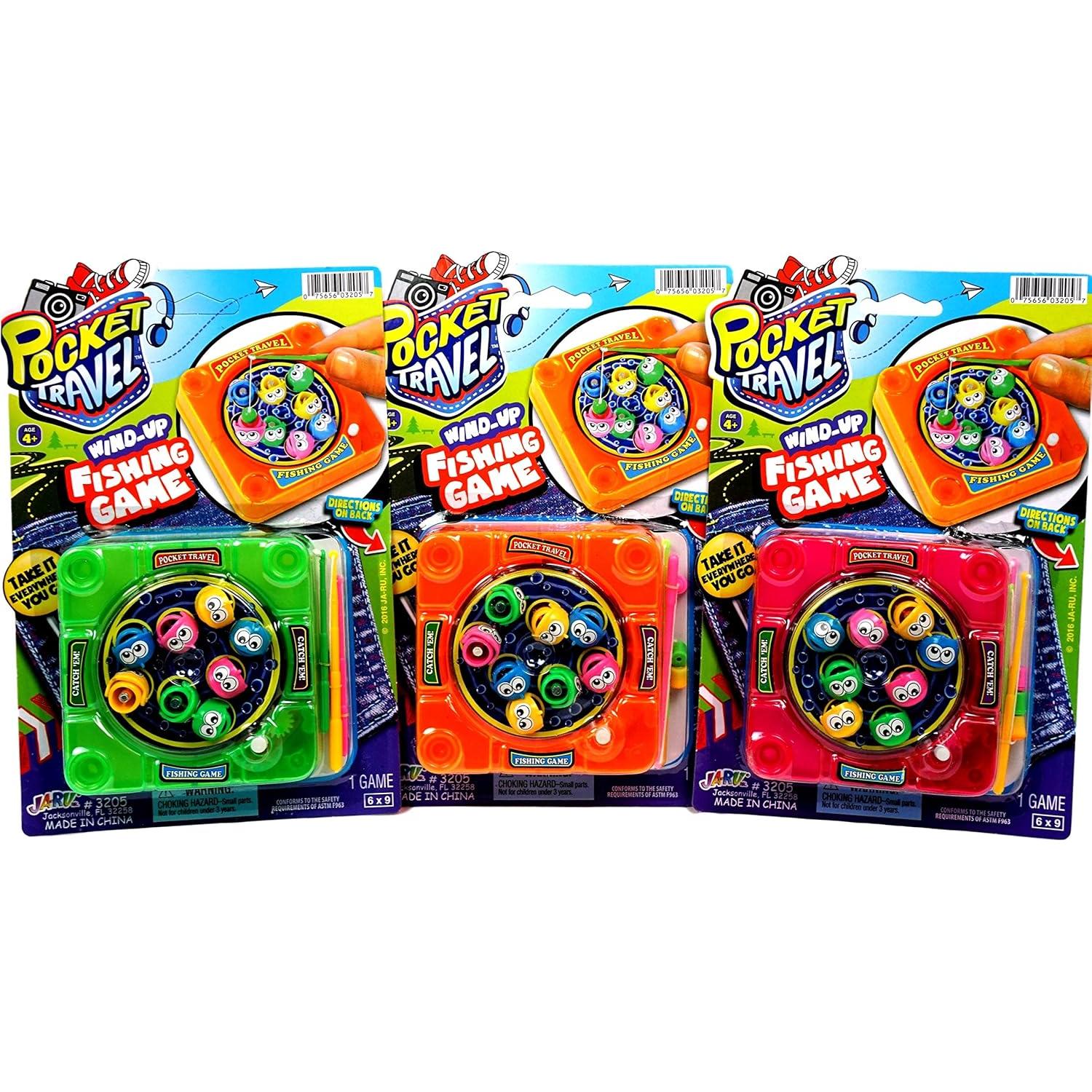 Juego de Pesca Magnético de Viaje JA-RU - 6 Juguetes Educativos