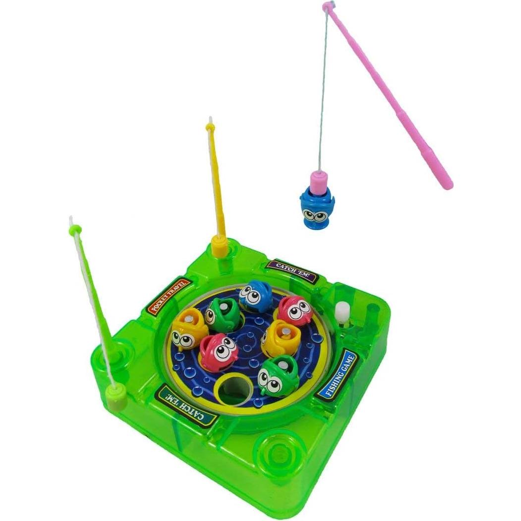 Juego de Pesca Magnético de Viaje JA-RU - 6 Juguetes Educativos