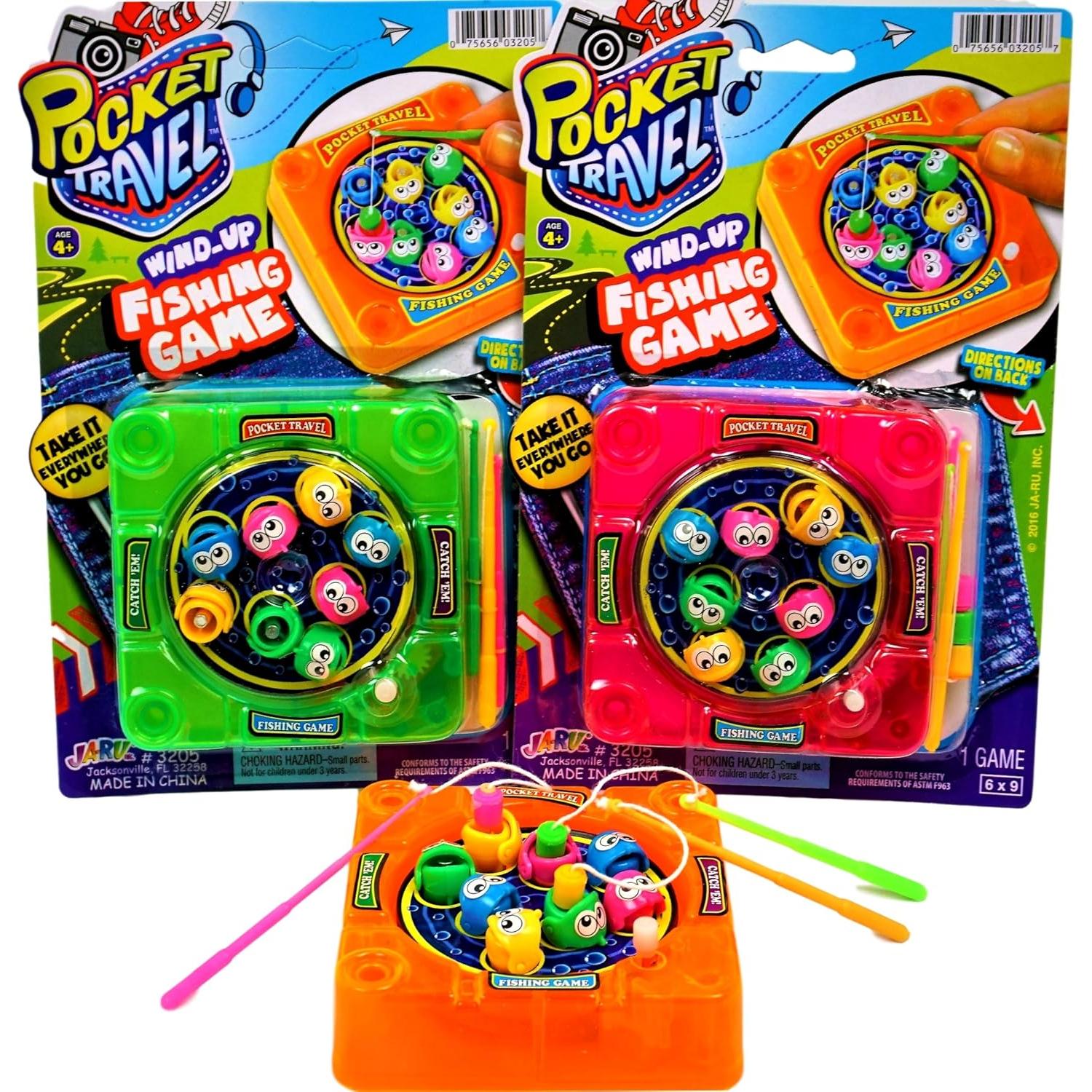 Juego de Pesca Magnético de Viaje JA-RU - 6 Juguetes Educativos