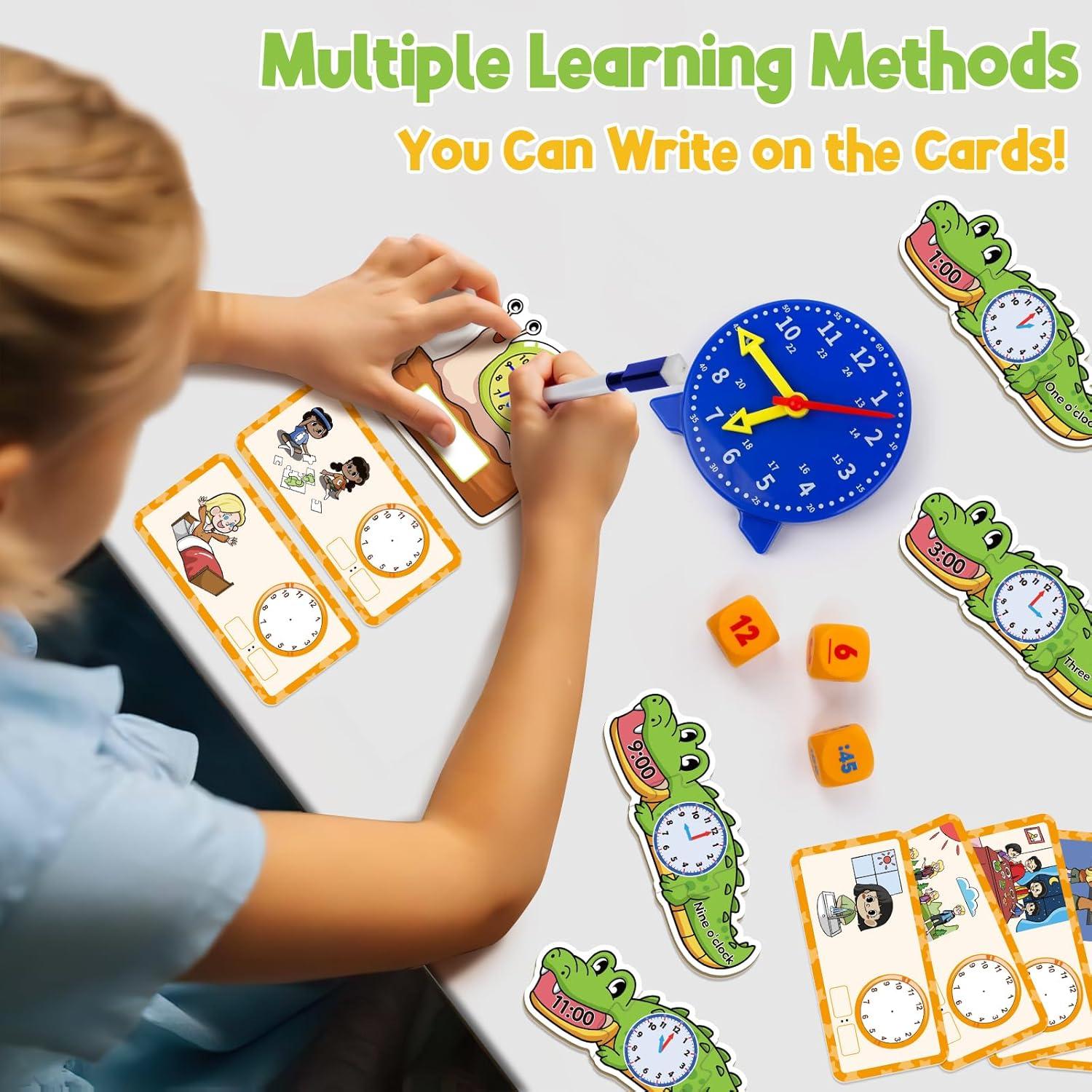 Reloj de Aprendizaje Edulok para Niños - Enseña a Decir la Hora