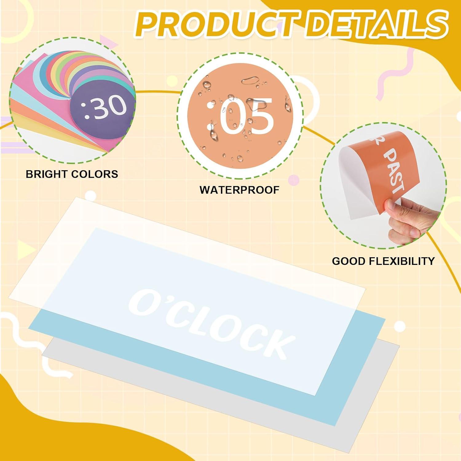 Kits de Pizarra de Números de Reloj Sereliy para Niños