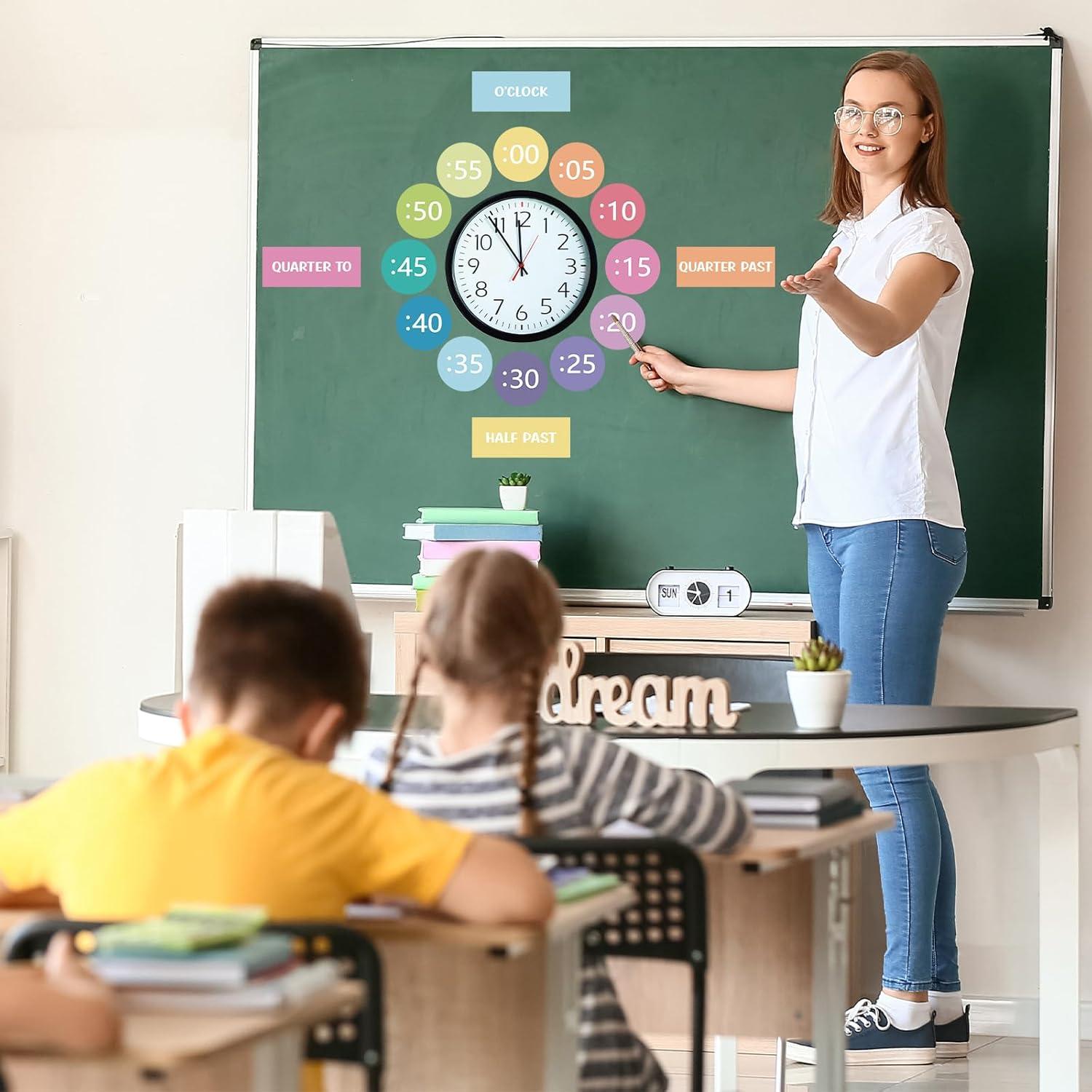 Kits de Pizarra de Números de Reloj Sereliy para Niños