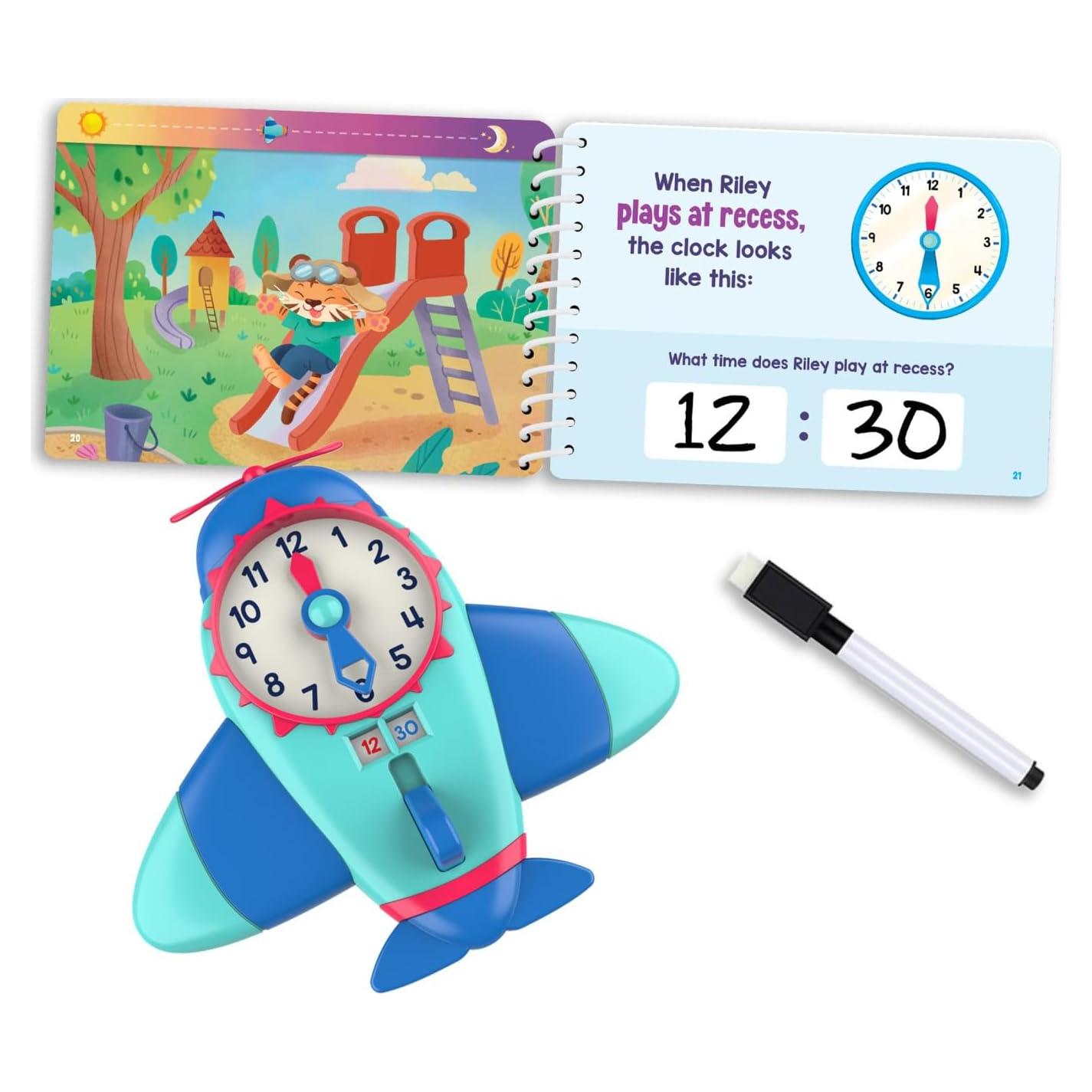 Conjunto de Aprendizaje de la Hora Educational Insights - Reloj Interactivo para Niños 6+