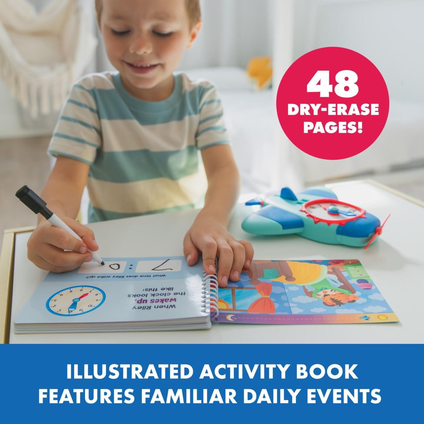 Conjunto de Aprendizaje de la Hora Educational Insights - Reloj Interactivo para Niños 6+