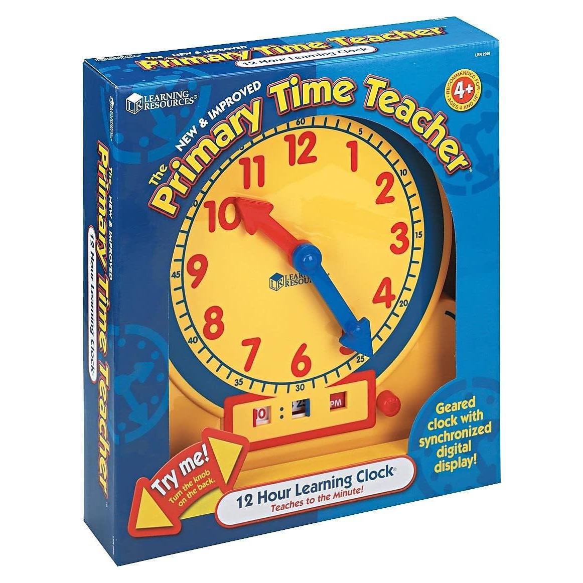 Reloj de Aprendizaje Interactivo Recursos de Aprendizaje 41.4x38.1cm