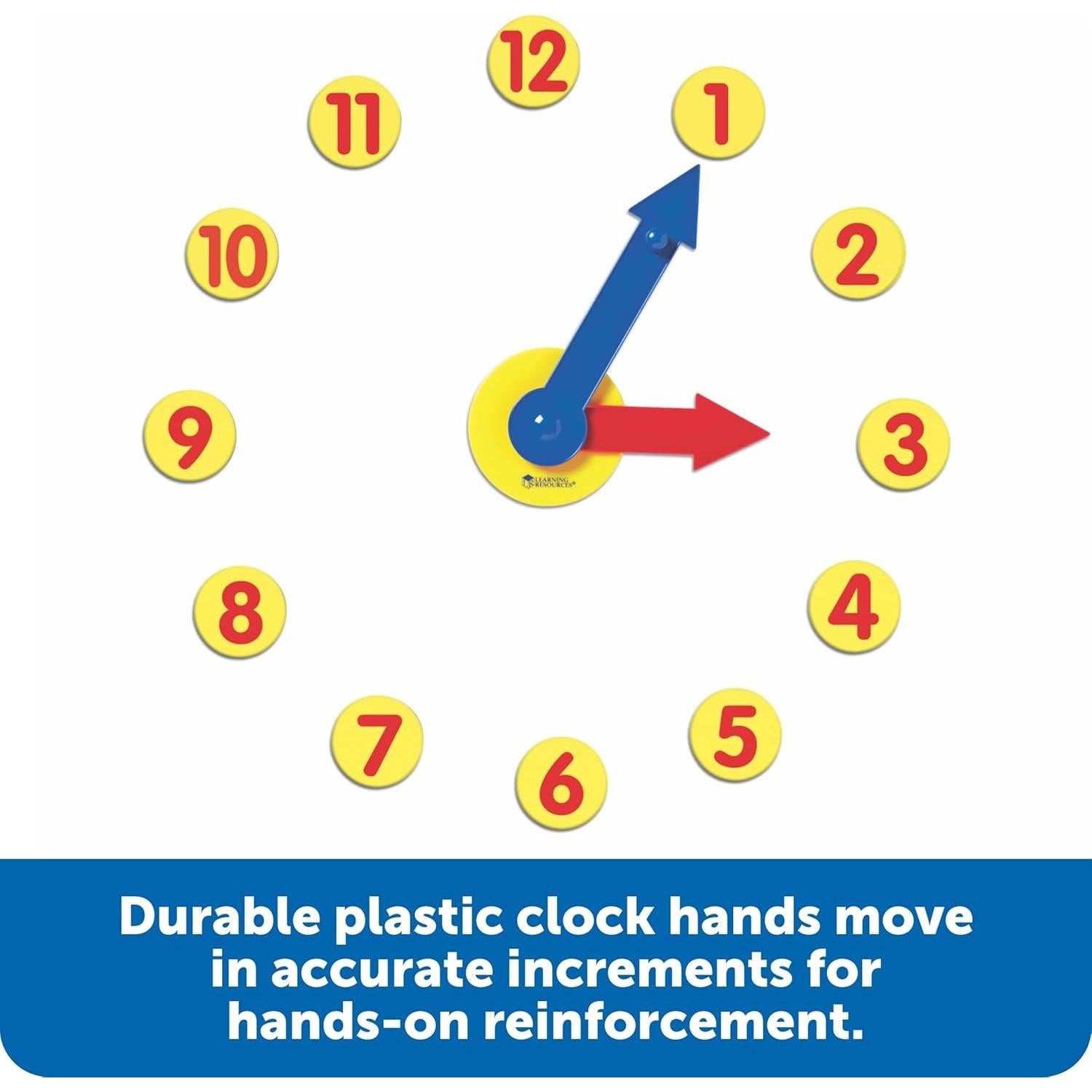 Juego de Actividades Magnéticas Learning Resources Reloj Gigante