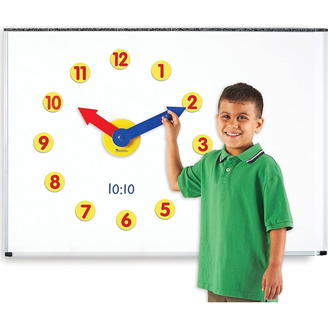 Juego de Actividades Magnéticas Learning Resources Reloj Gigante