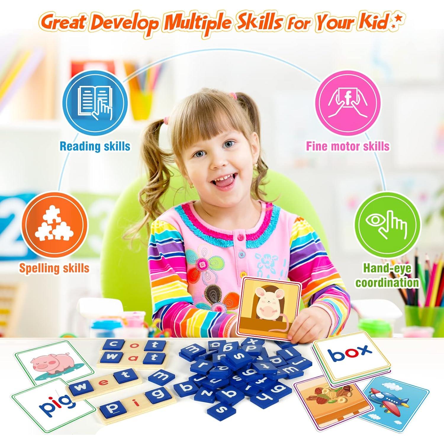 Set de Juguetes de Aprendizaje BAYSING - 116 Piezas para Niños