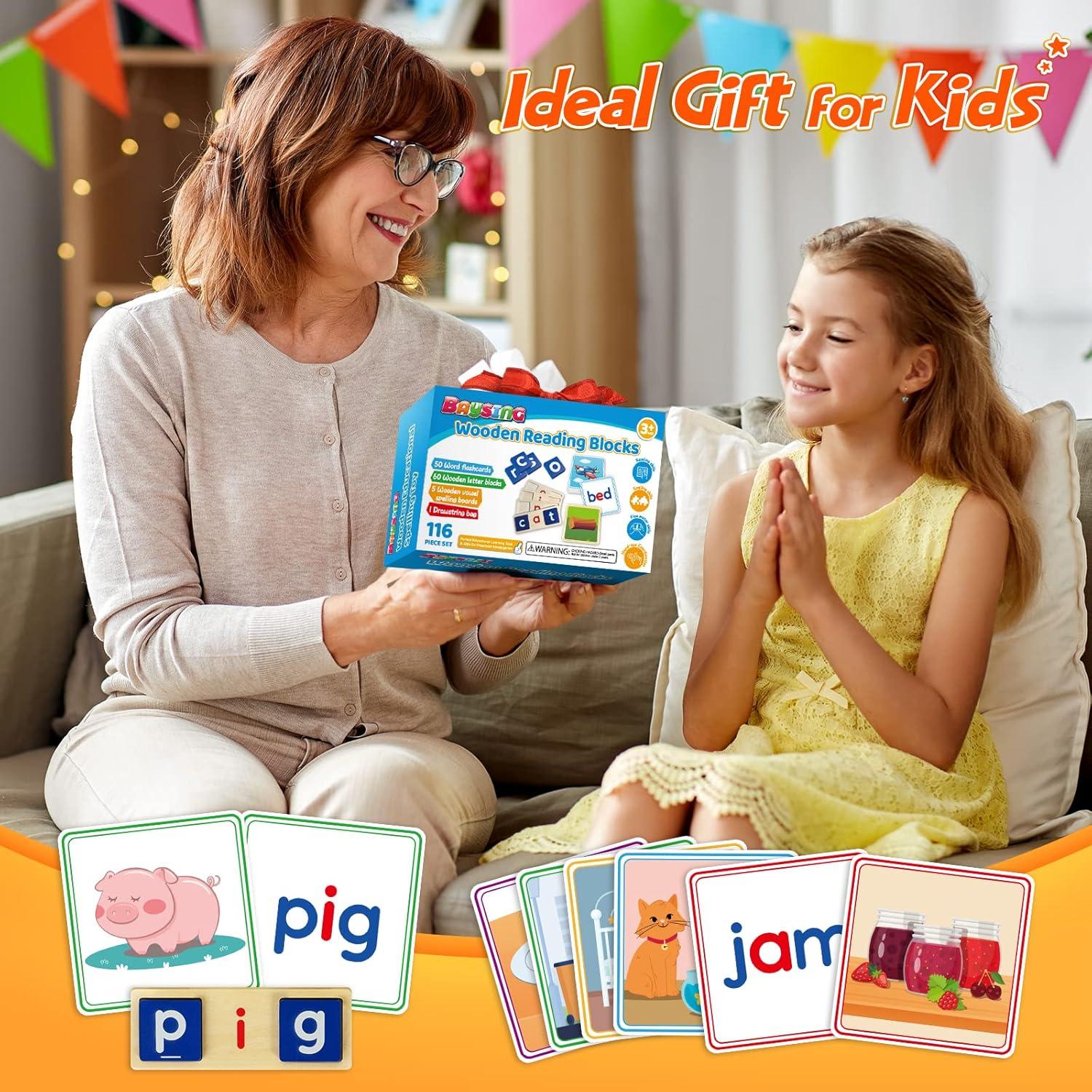 Set de Juguetes de Aprendizaje BAYSING - 116 Piezas para Niños