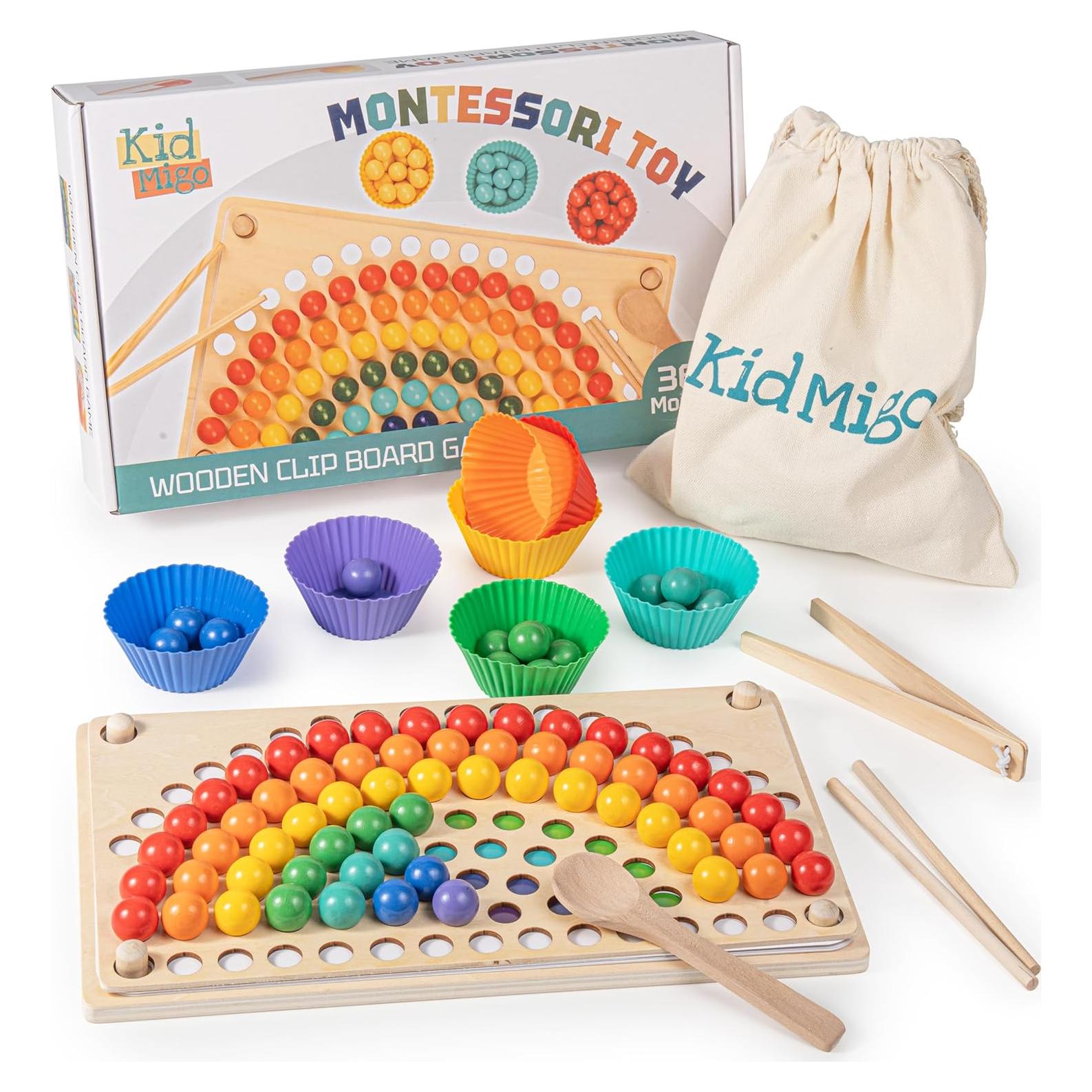 Juguete Educativo Montessori Kidmigo Clasificación de Colores