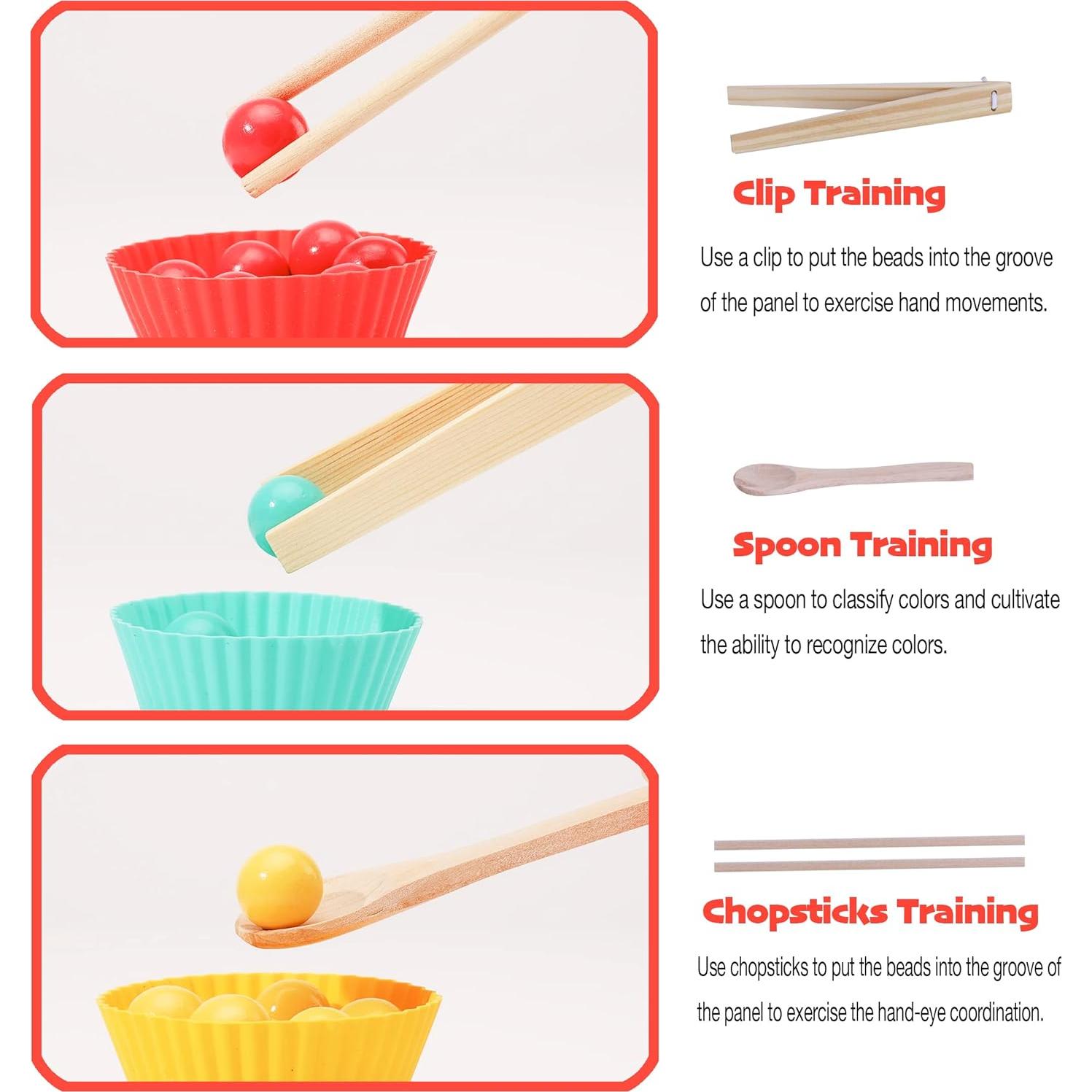 Juguete Educativo Montessori Kidmigo Clasificación de Colores