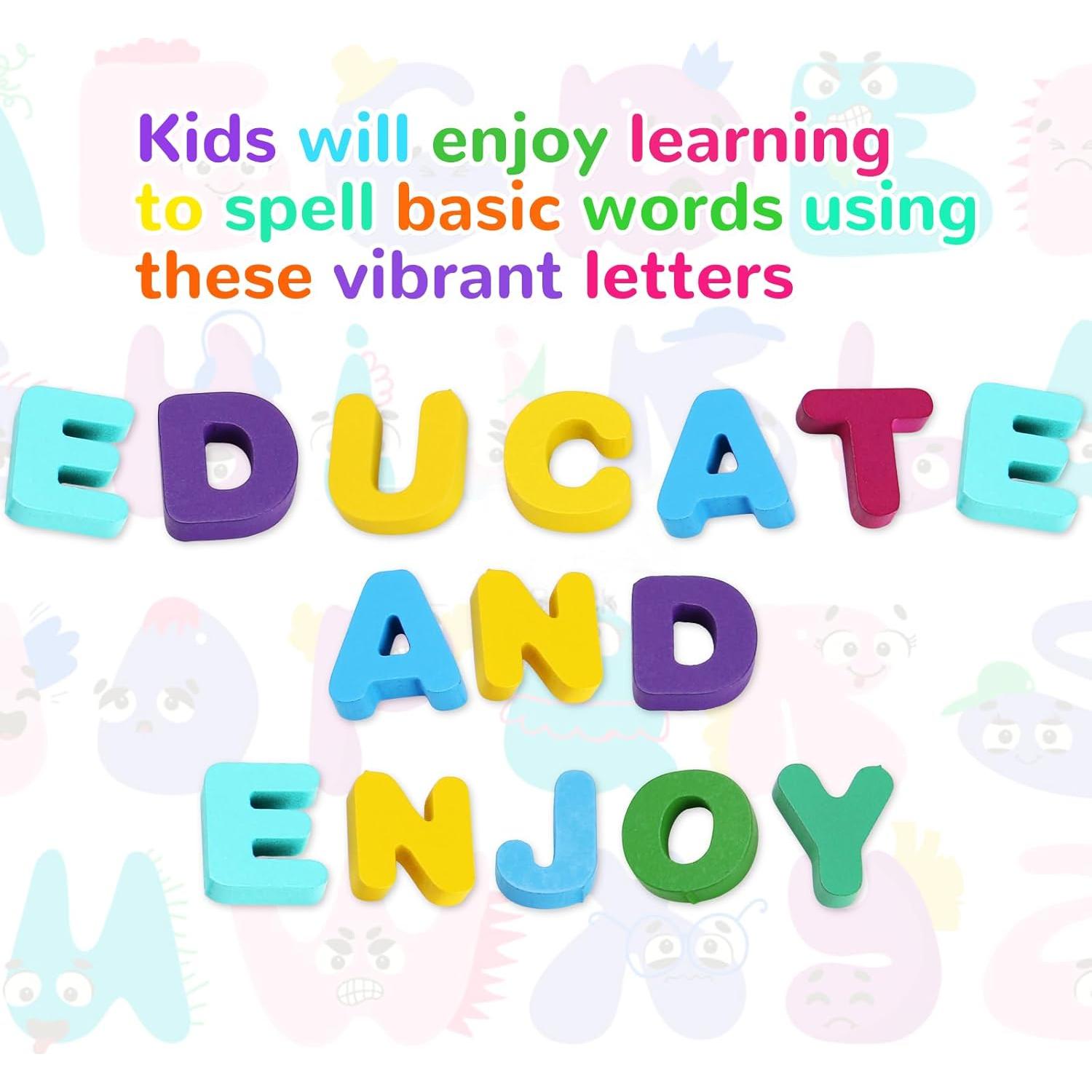 Rompecabezas de Alfabeto y Números de Madera NASHRIO 30x30 cm