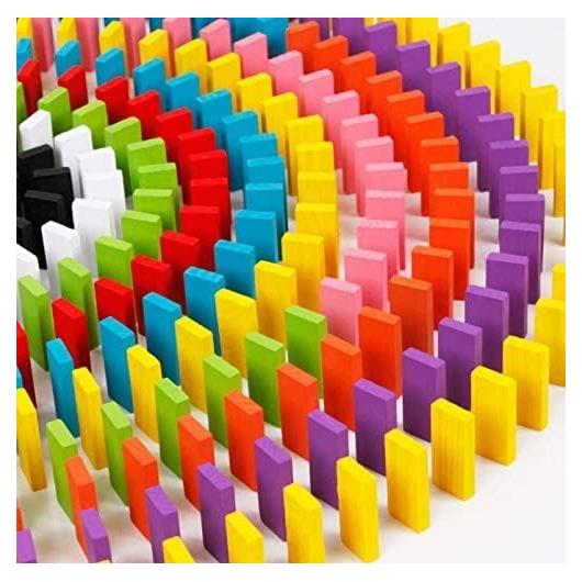 Juego de bloques de dominó ULT-unite 120 piezas educativo