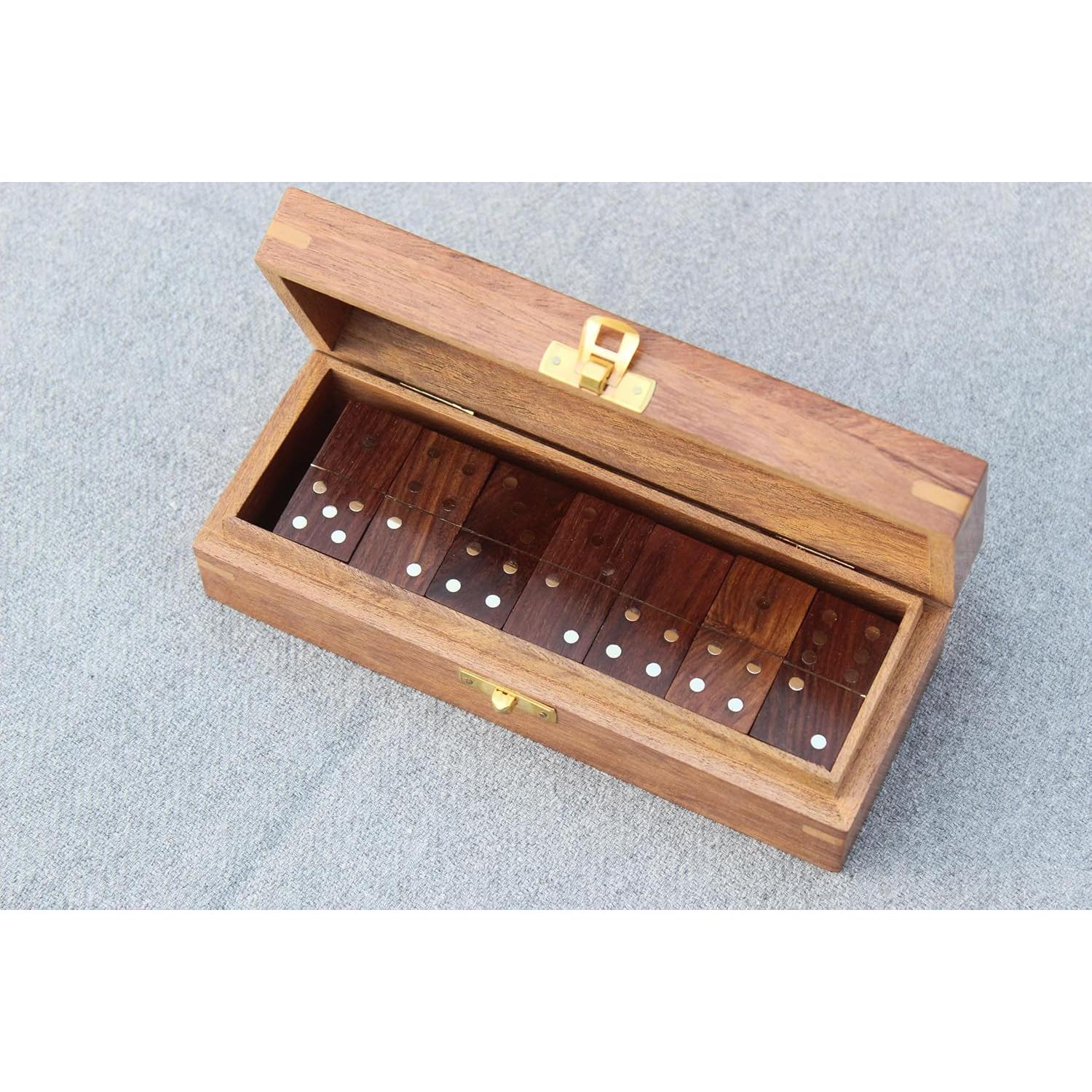 Juego de Dominó de Madera T one con 28 Fichas Doble Seis