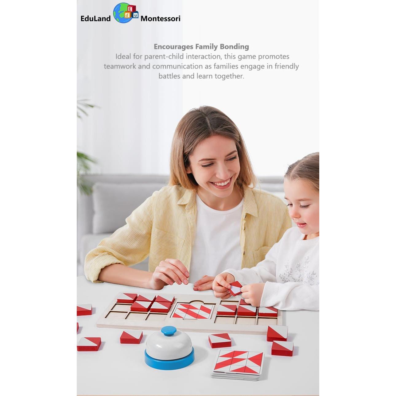 Juego de Batalla de Patrones Eduland Montessori 3+