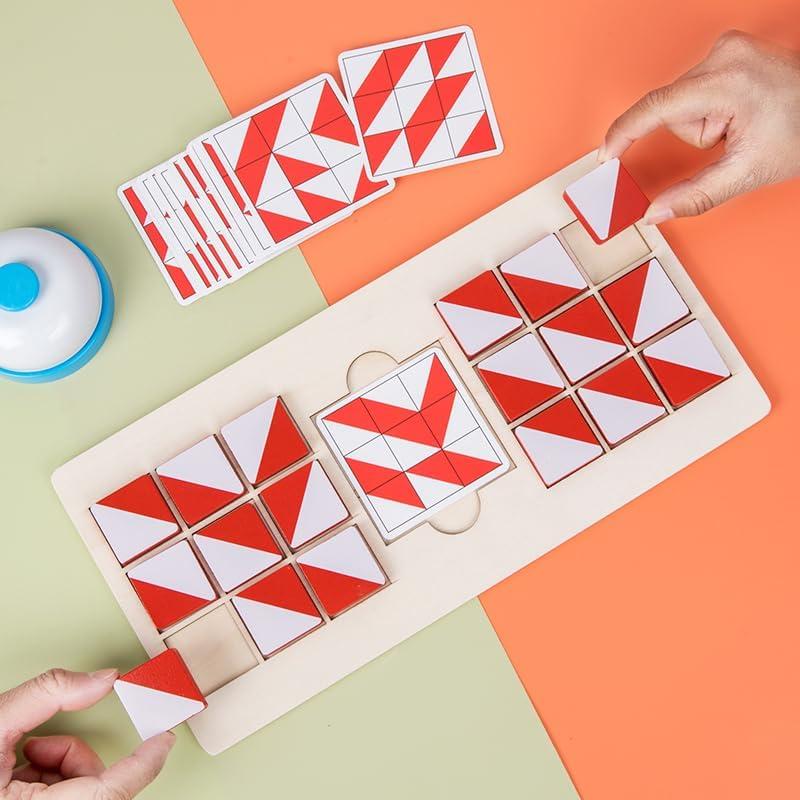 Juego de Batalla de Patrones Eduland Montessori 3+