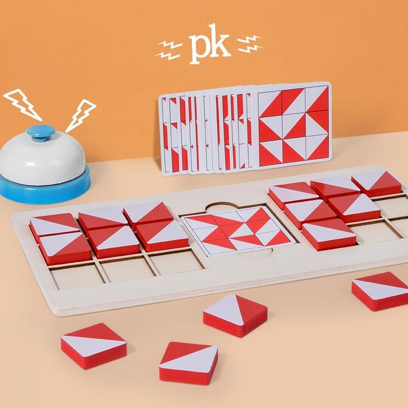 Juego de Batalla de Patrones Eduland Montessori 3+