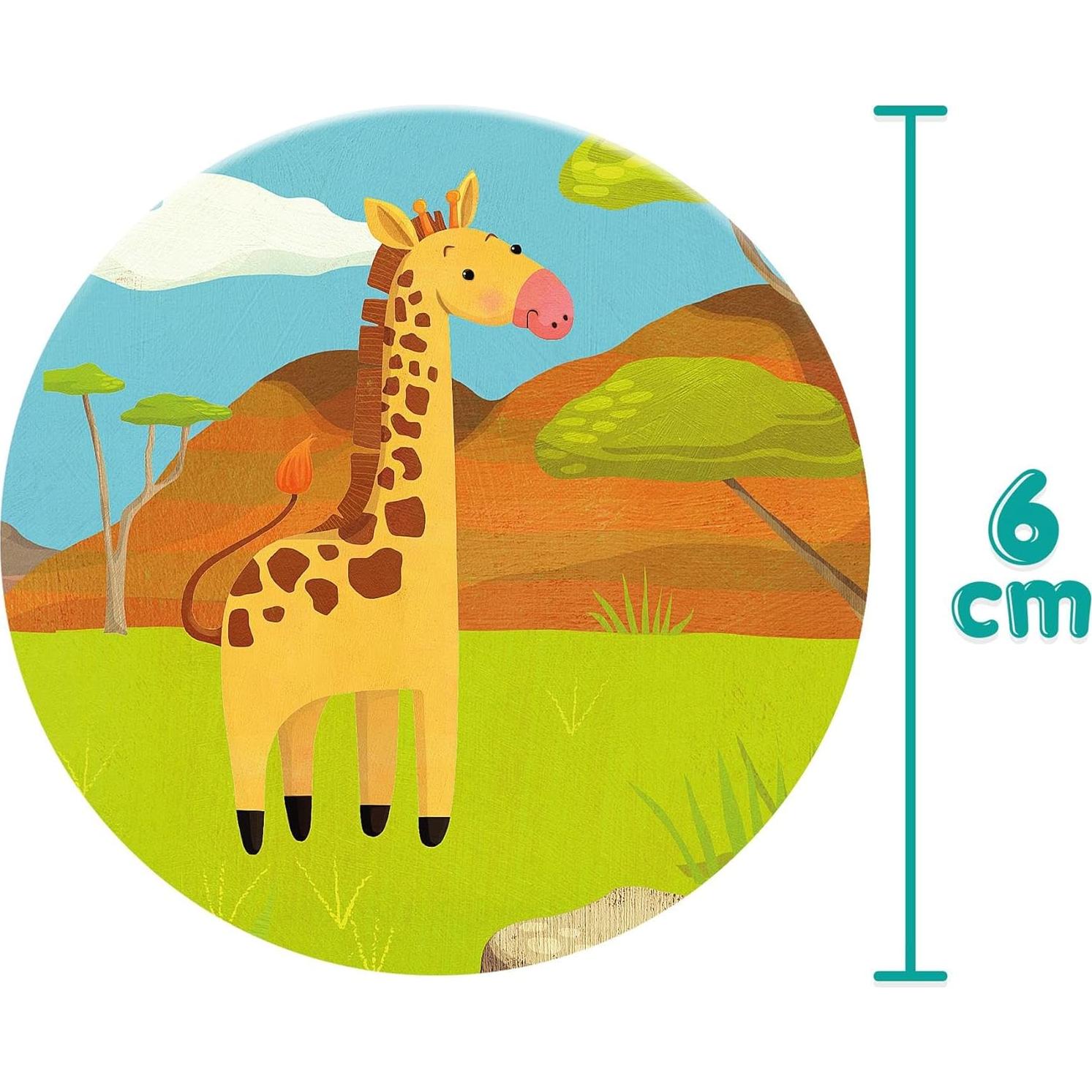 Juego de Memoria Boppi Pairs Vida Salvaje - 48 Cartas