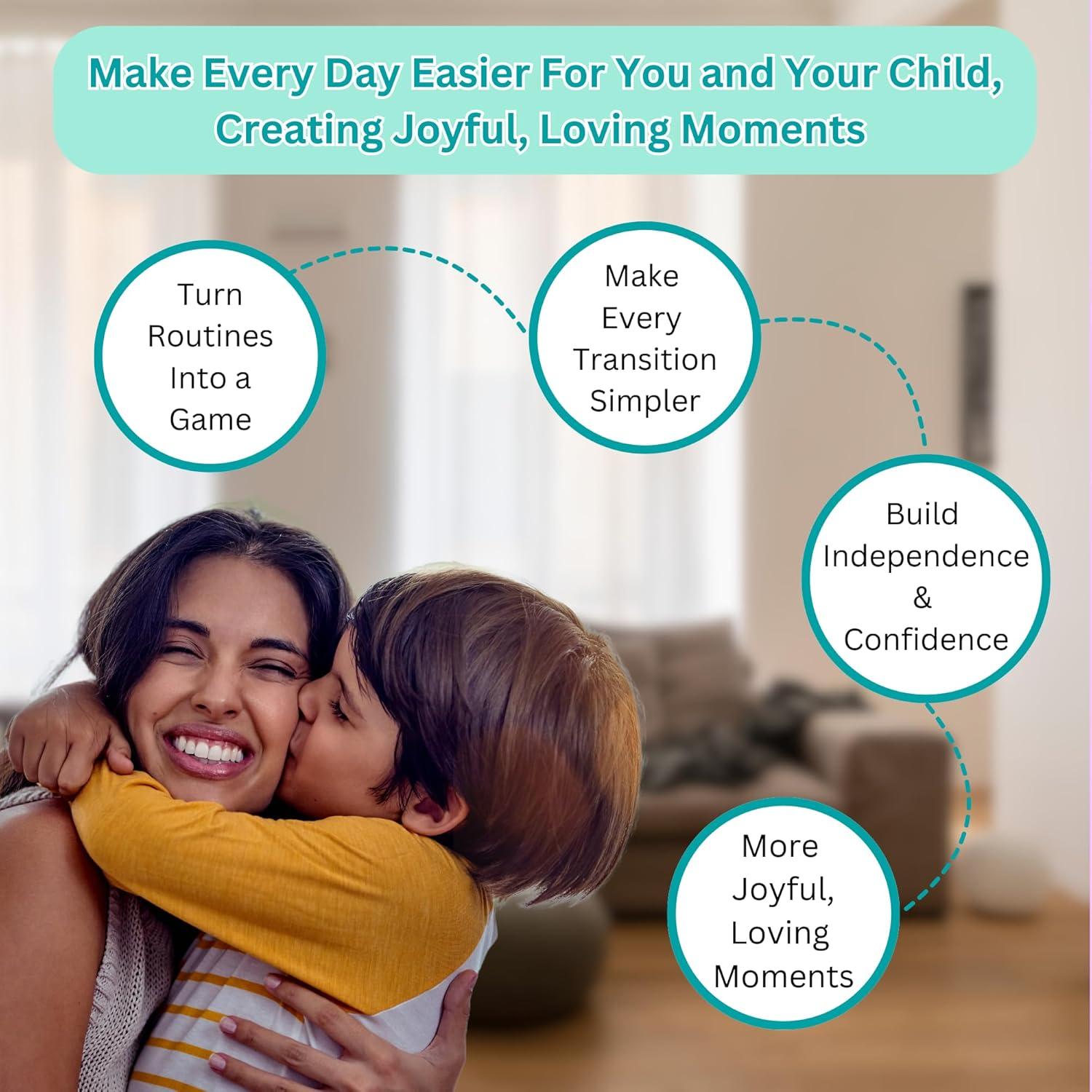 Horario Visual para Niños TESOROS ESENCIALES - Tabla de Rutina