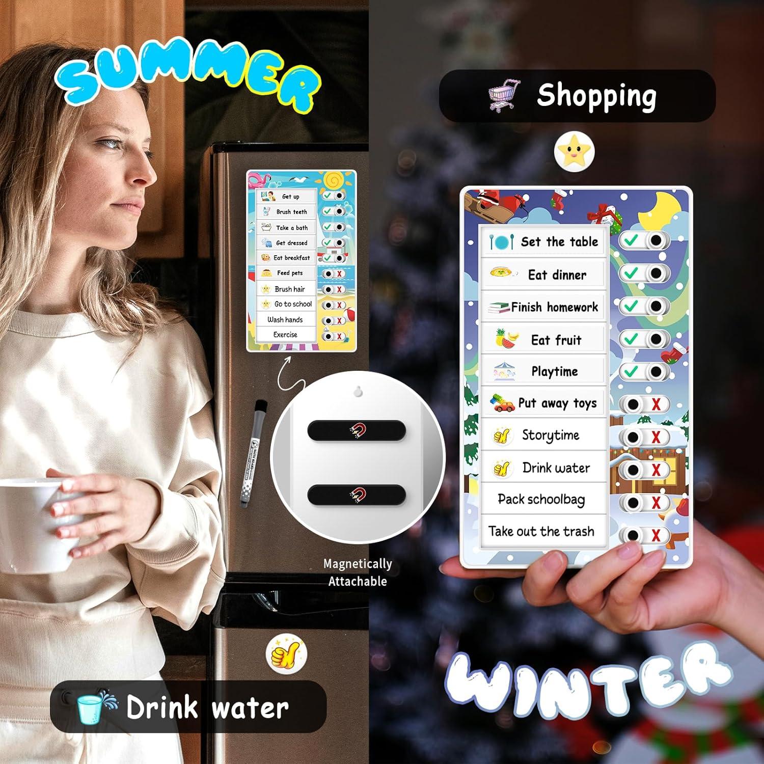 Tabla de Tareas para Niños Citamora A5 Magnética Personalizable