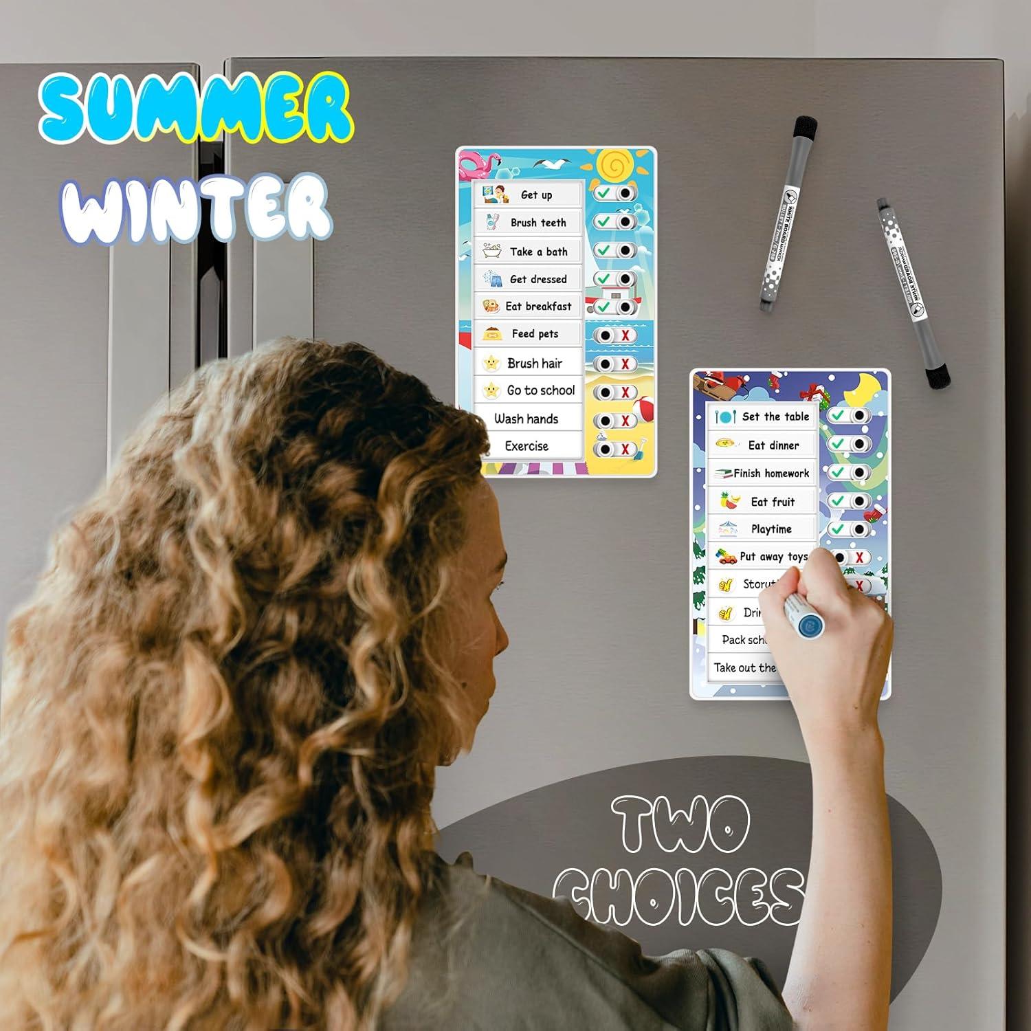 Tabla de Tareas para Niños Citamora A5 Magnética Personalizable