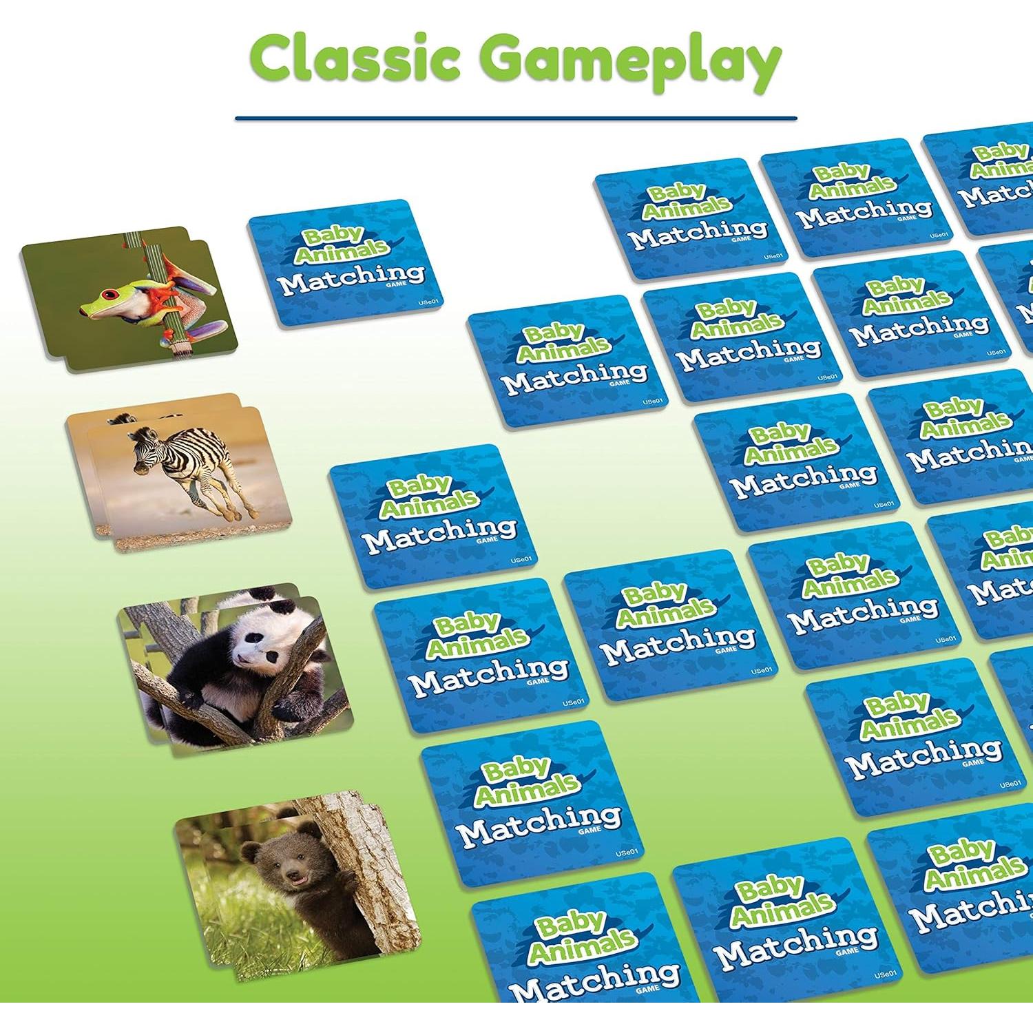 Juego de Emparejamiento de Animales Bebés Wonder Forge - Educativo