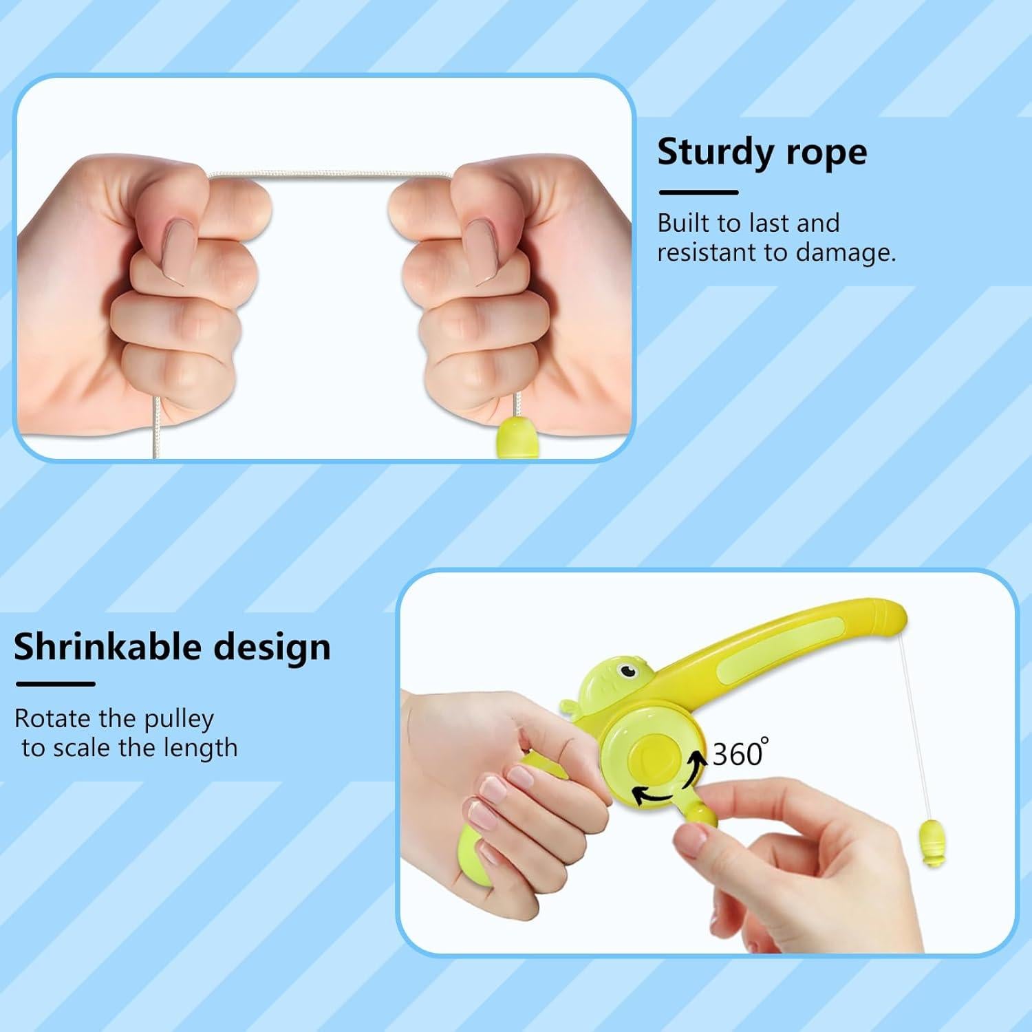 Juego de Pesca Magnético Montessori para Bebés - 22.86x10.16 cm