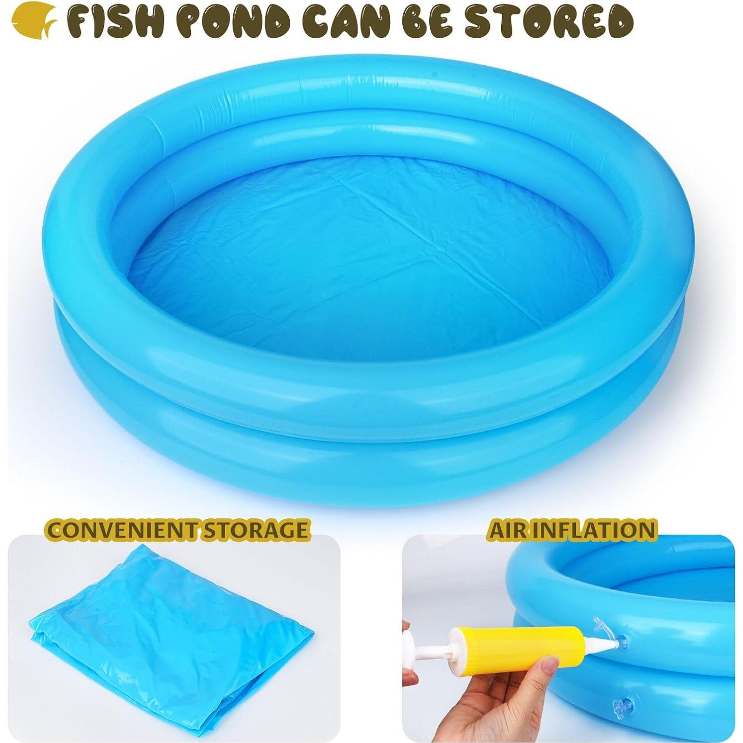 Juego de Pesca Magnético FIVEDAOGANG 45 Piezas para Niños