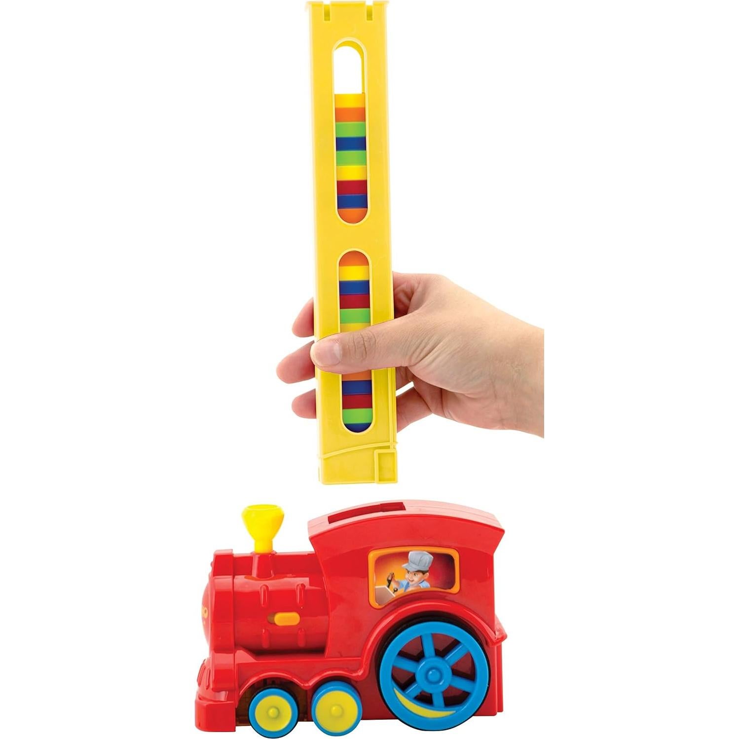 Tren de Dominó Motorizado Schylling DTR con 80 Piezas