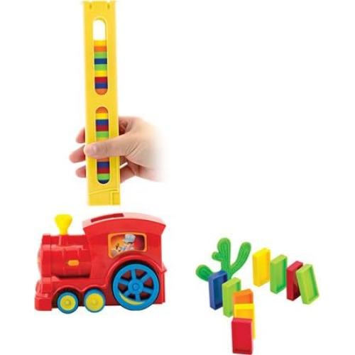 Tren de Dominó Motorizado Schylling DTR con 80 Piezas