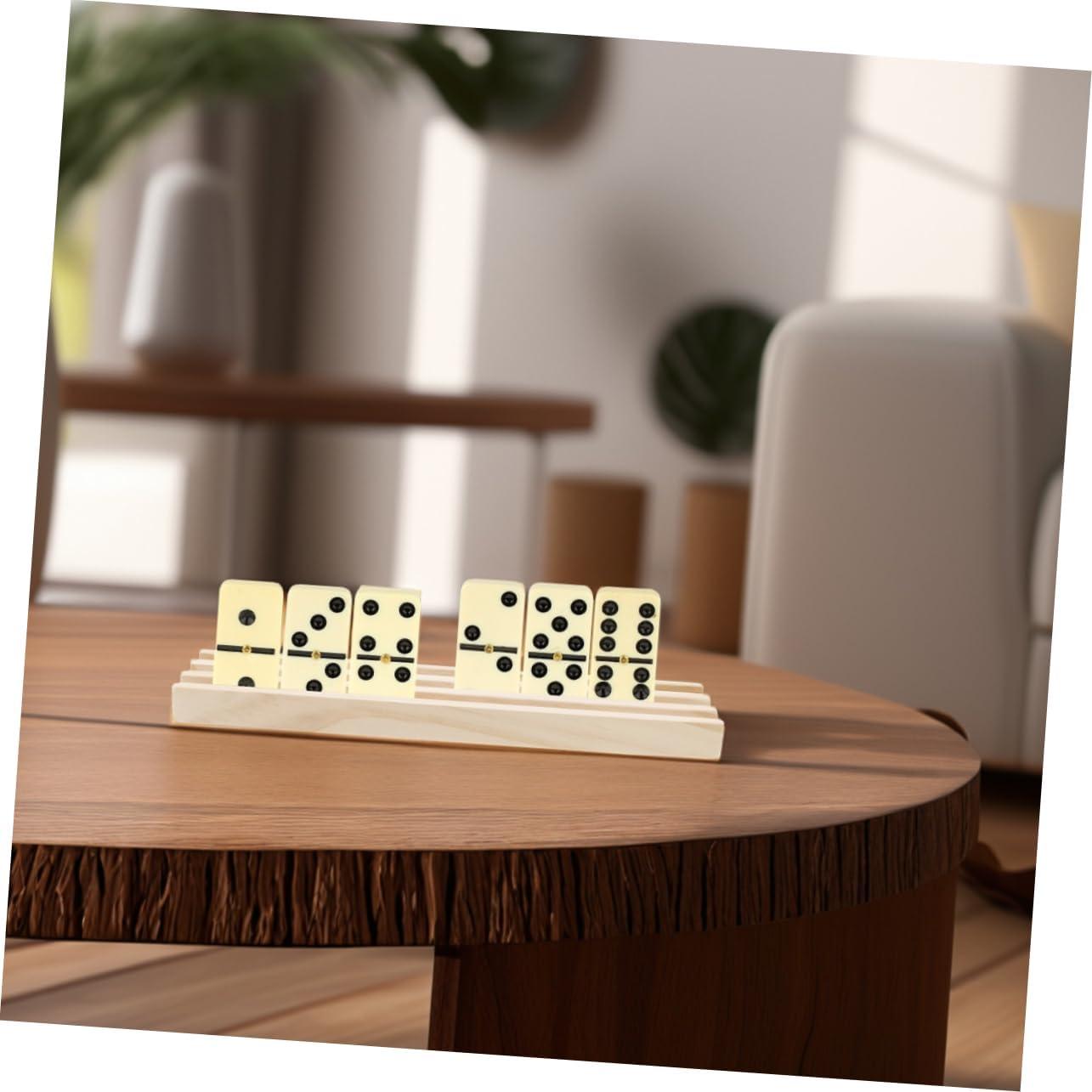 Soportes de Dominó de Madera CORHAD 2 Piezas Antideslizantes