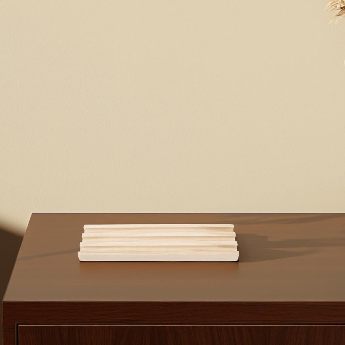 Bandejas de Dominó de Madera YARNOW 2pcs Antideslizante