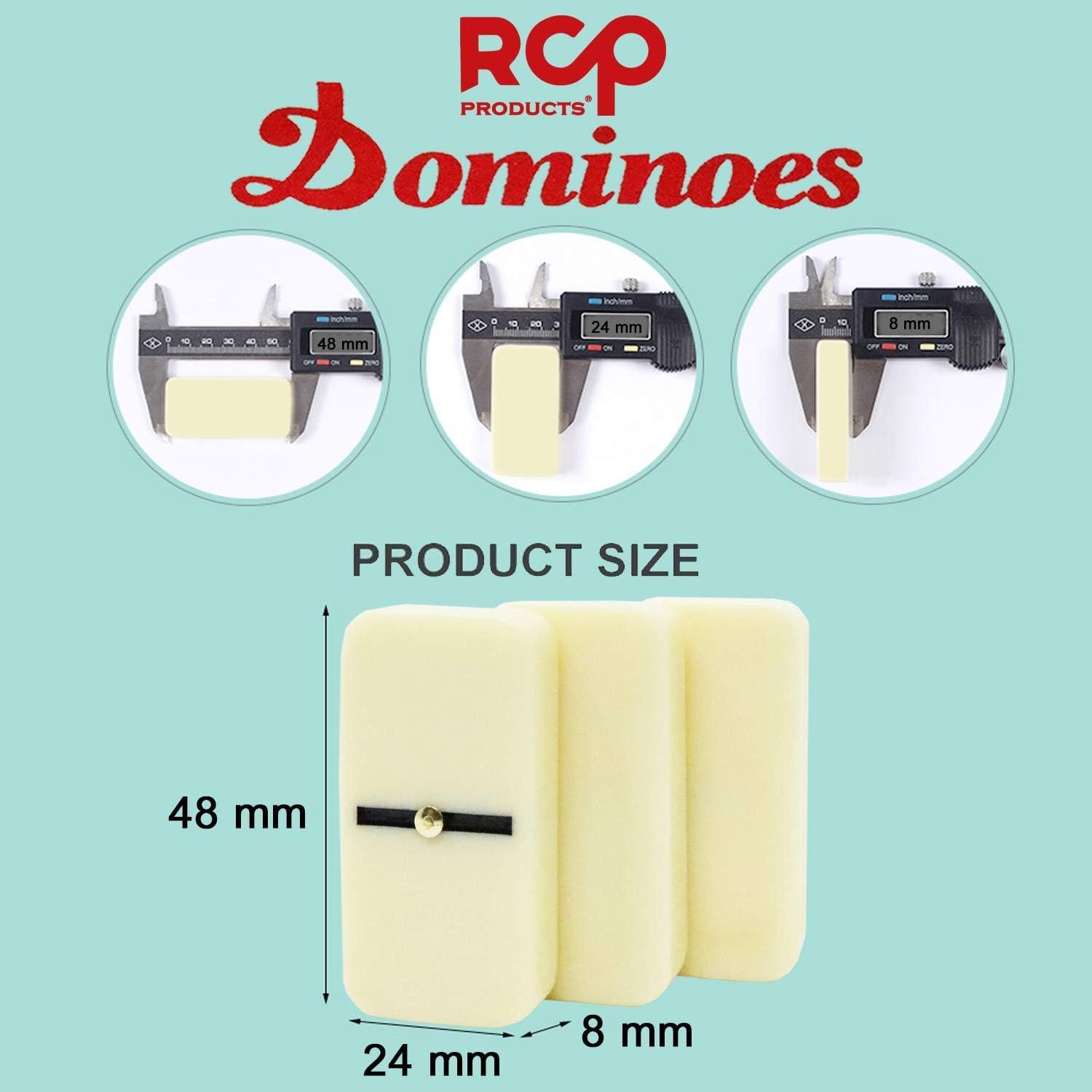 Dominó Doble 6 RCP Products - 28 Fichas en Caja de Madera