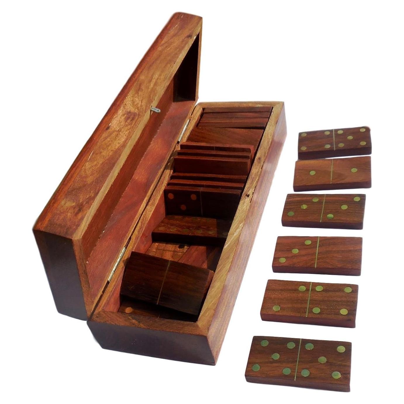 Juego de Dominó TOSQP27 Clásico 28 Piezas Madera