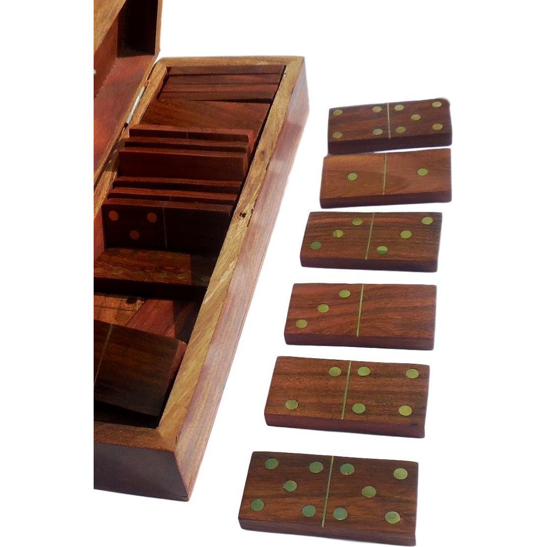 Juego de Dominó TOSQP27 Clásico 28 Piezas Madera